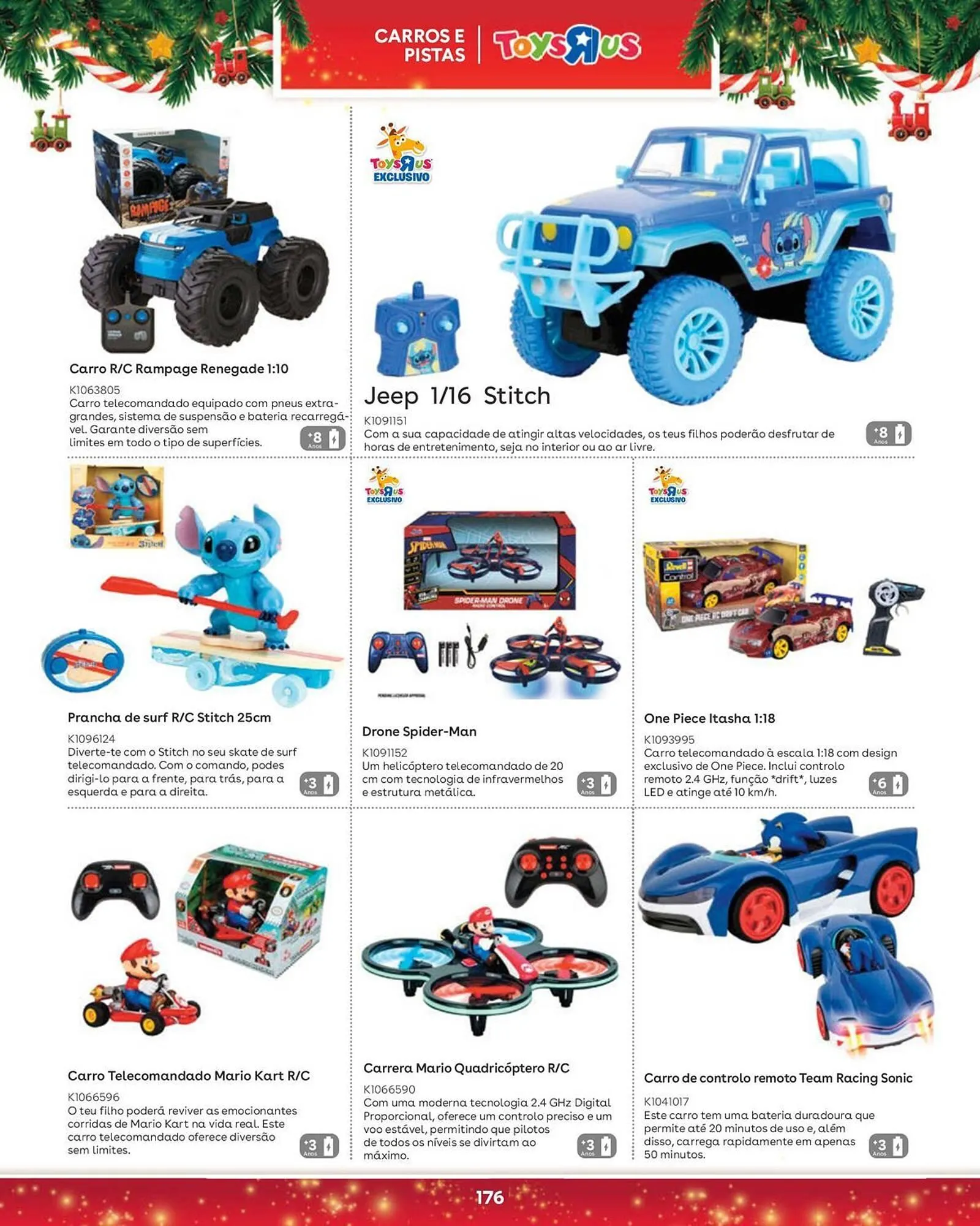Folheto Catálogo Toys R Us de 5 de novembro até 5 de janeiro 2026 - Pagina 176