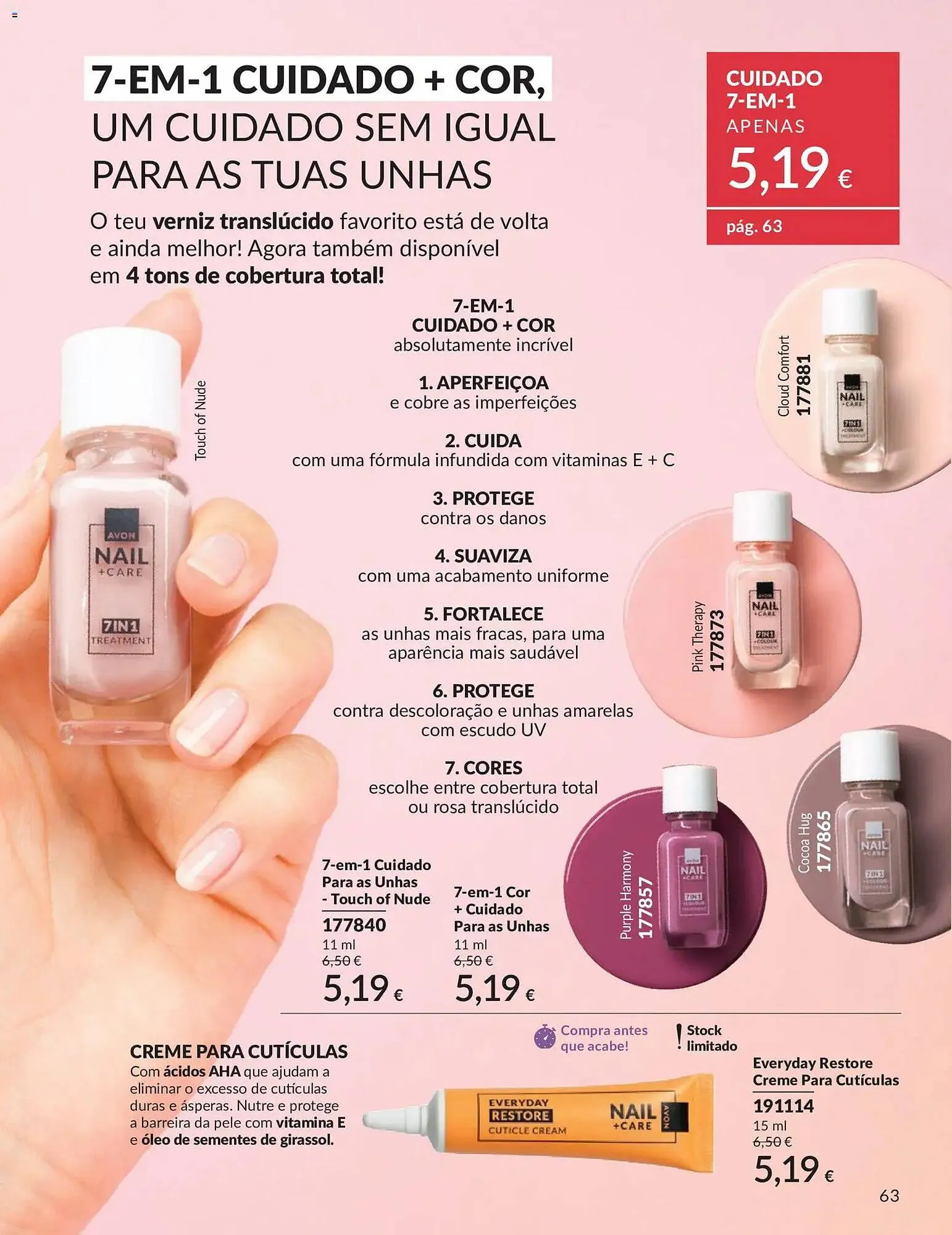 Folheto Catálogo Avon de 1 de maio até 31 de maio 2026 - Pagina 63