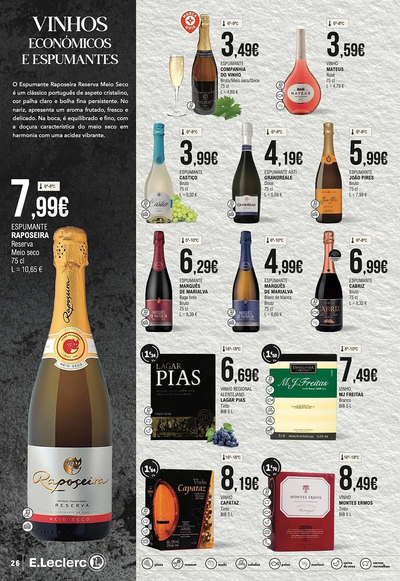 Folheto Folheto E.Leclerc de 10 de fevereiro até 22 de fevereiro 2026 - Pagina 26