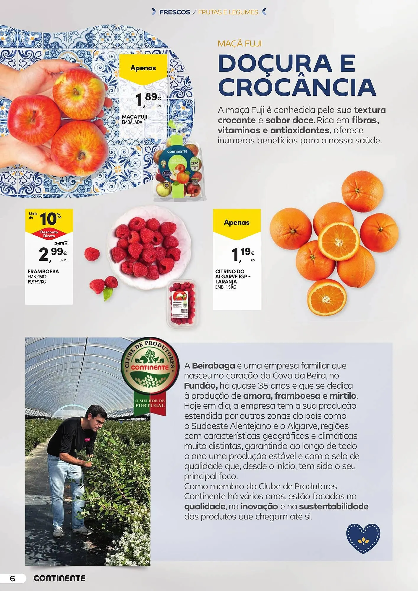 Folheto Folheto Continente de 6 de maio até 18 de maio 2025 - Pagina 6