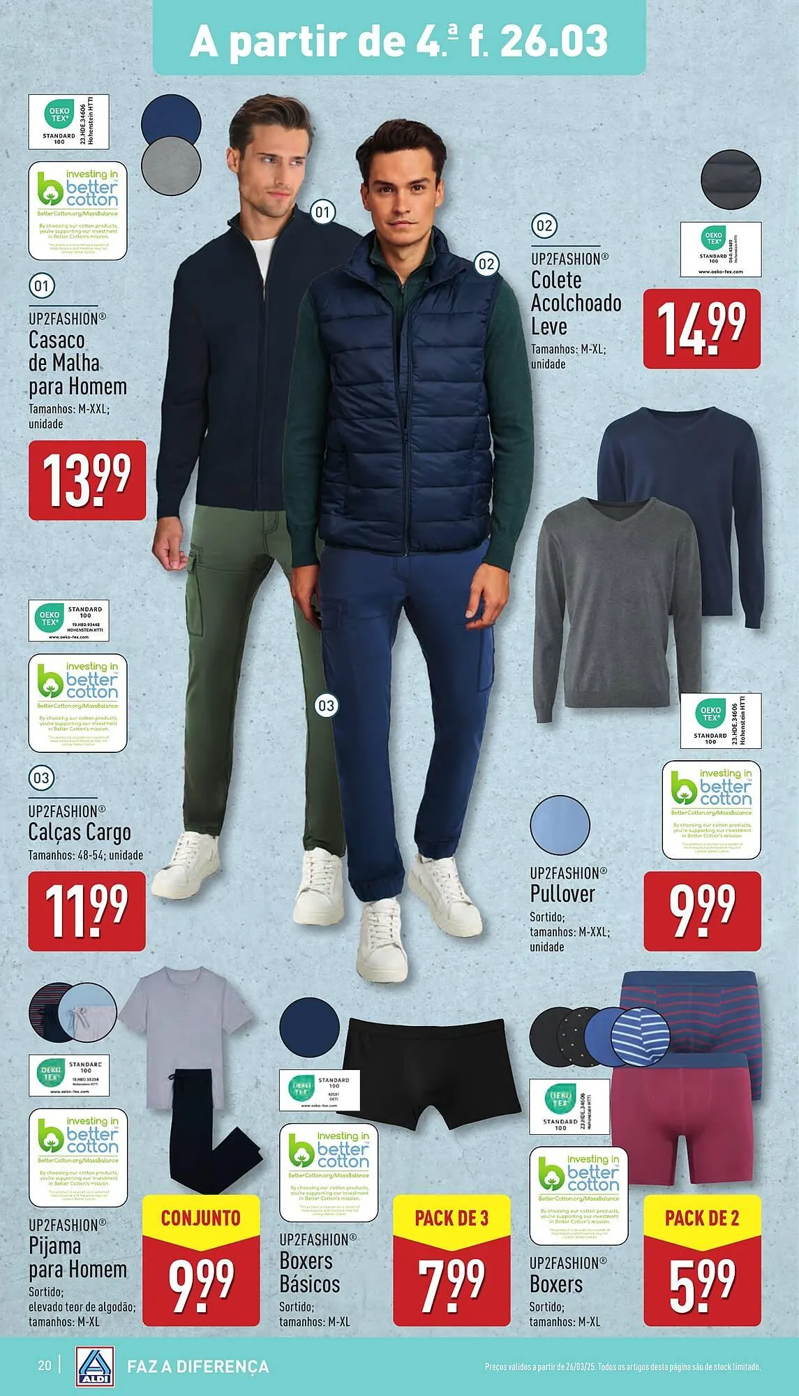 Folheto Folheto ALDI de 26 de março até 1 de abril 2025 - Pagina 20