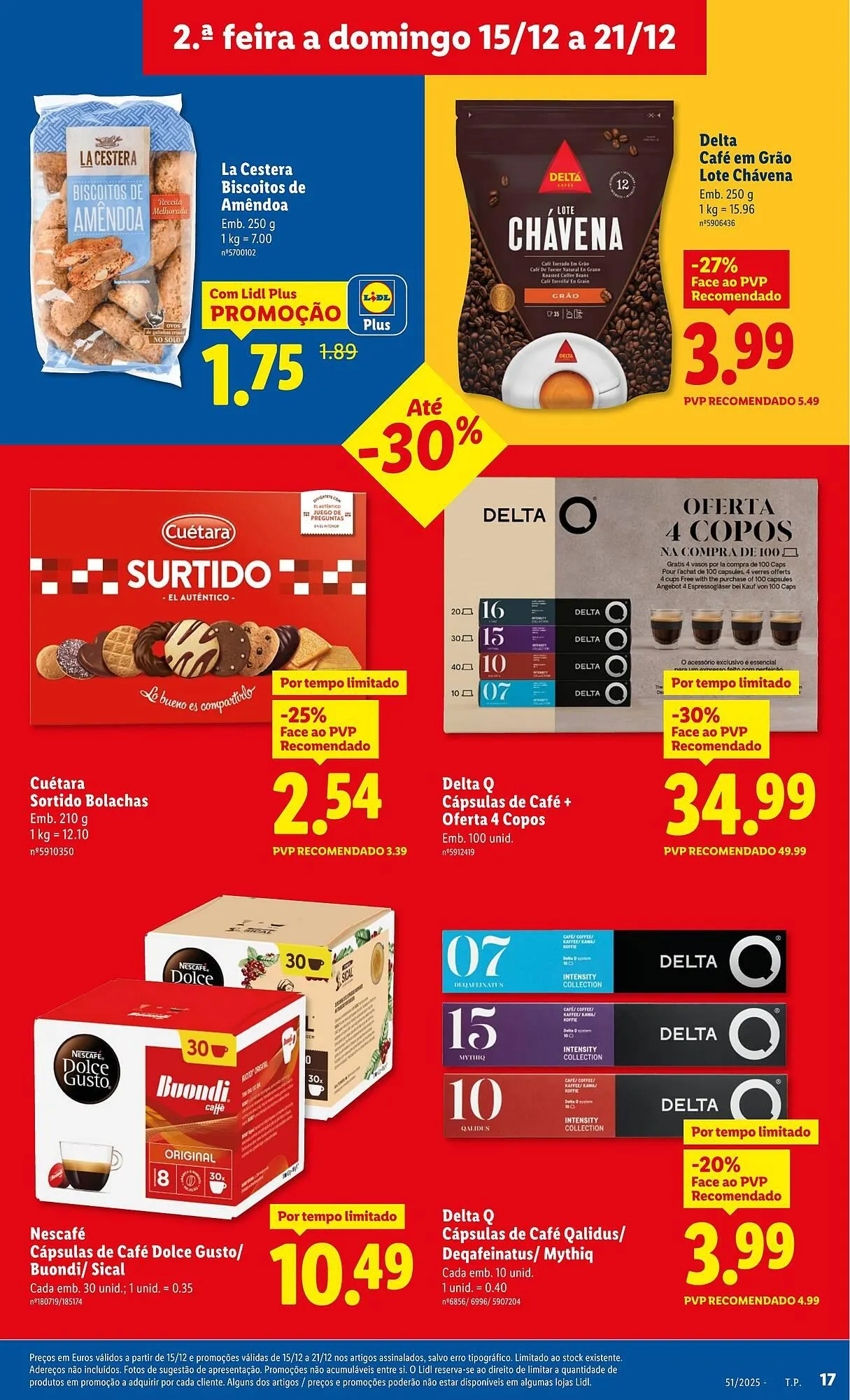 Folheto Folheto Lidl de 15 de dezembro até 21 de dezembro 2025 - Pagina 17