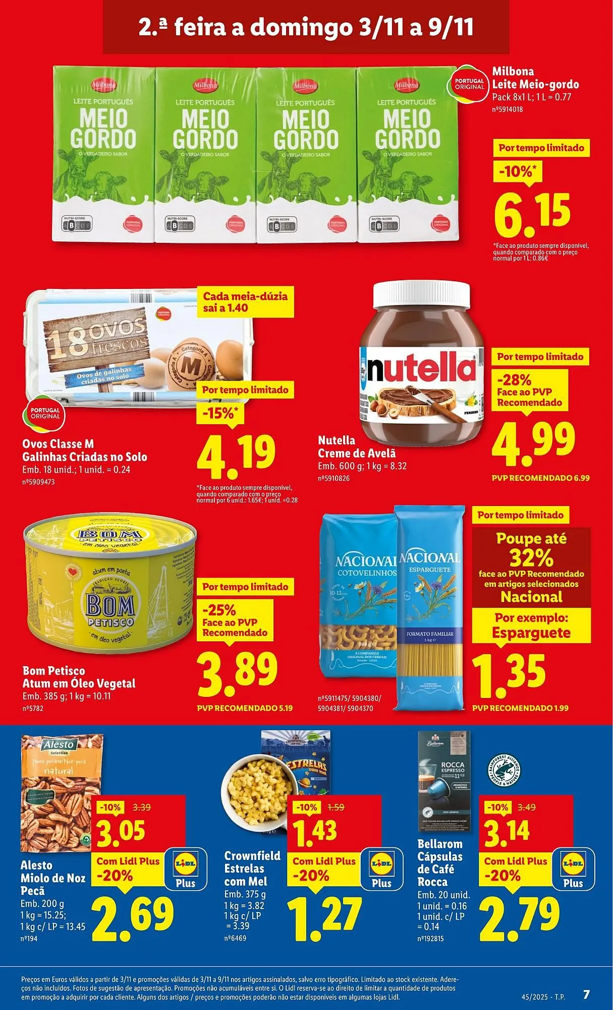 Folheto Folheto Lidl de 3 de novembro até 9 de novembro 2025 - Pagina 7