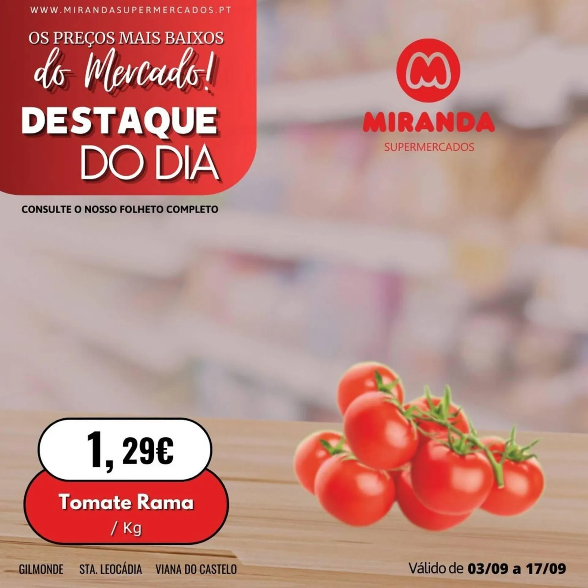 Folheto Miranda Supermercados - 1