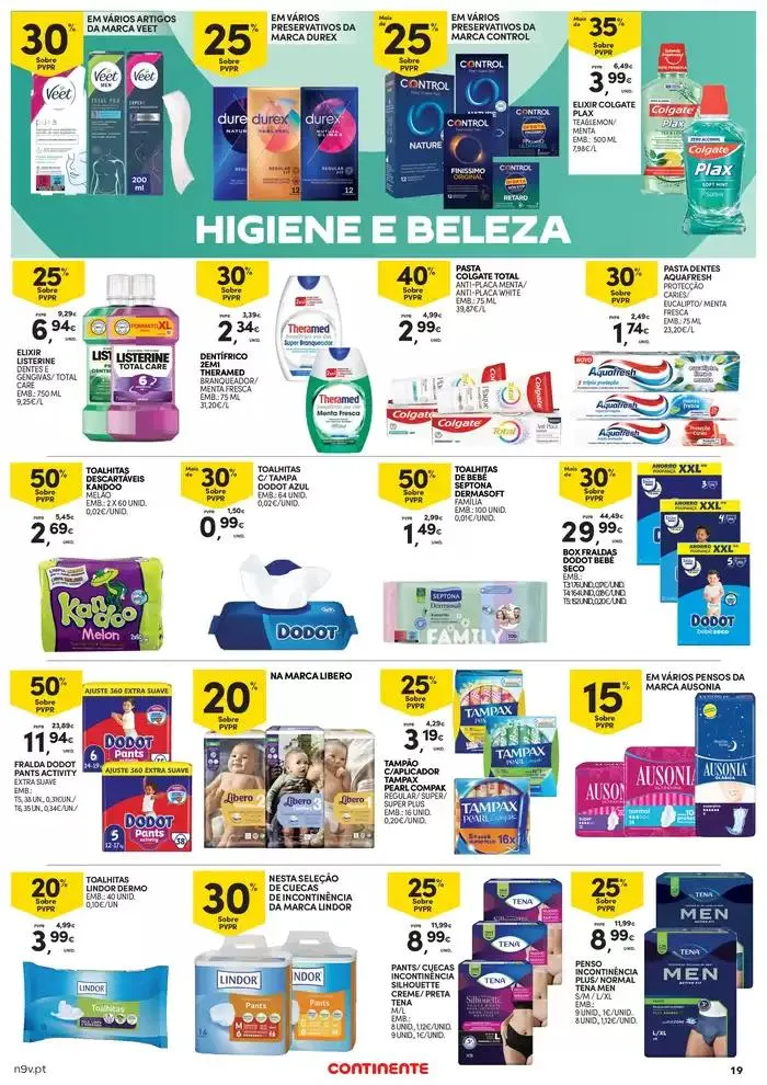 Folheto Açores: Em janeiro a poupança vem primeiro de 3 de janeiro até 22 de janeiro 2025 - Pagina 19