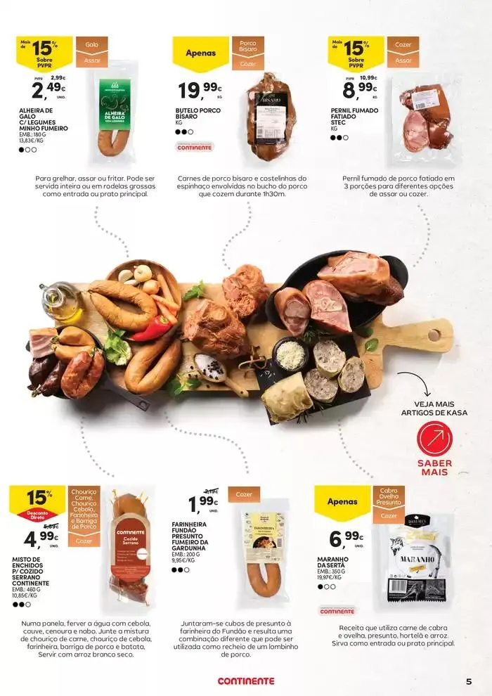 Folheto Queijos, Enchidos e Vinhos de 21 de janeiro até 9 de fevereiro 2025 - Pagina 5