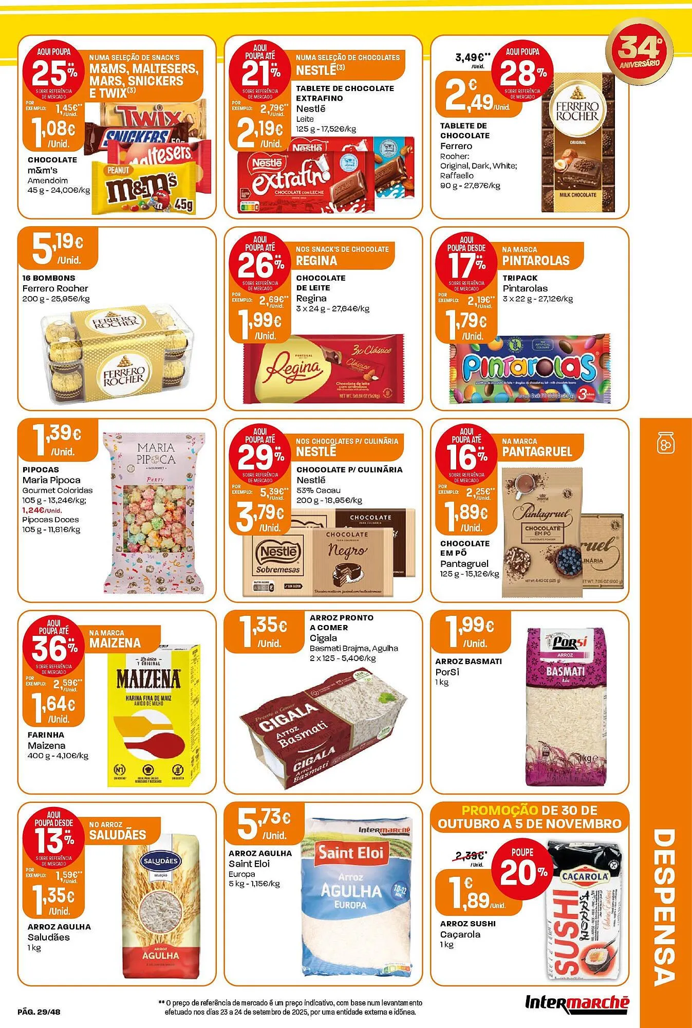 Folheto Folheto Intermarché de 30 de outubro até 5 de novembro 2025 - Pagina 29
