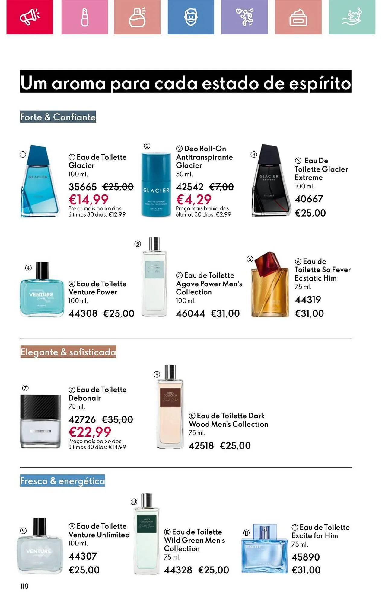Folheto Folheto Oriflame de 4 de maio até 24 de maio 2025 - Pagina 118
