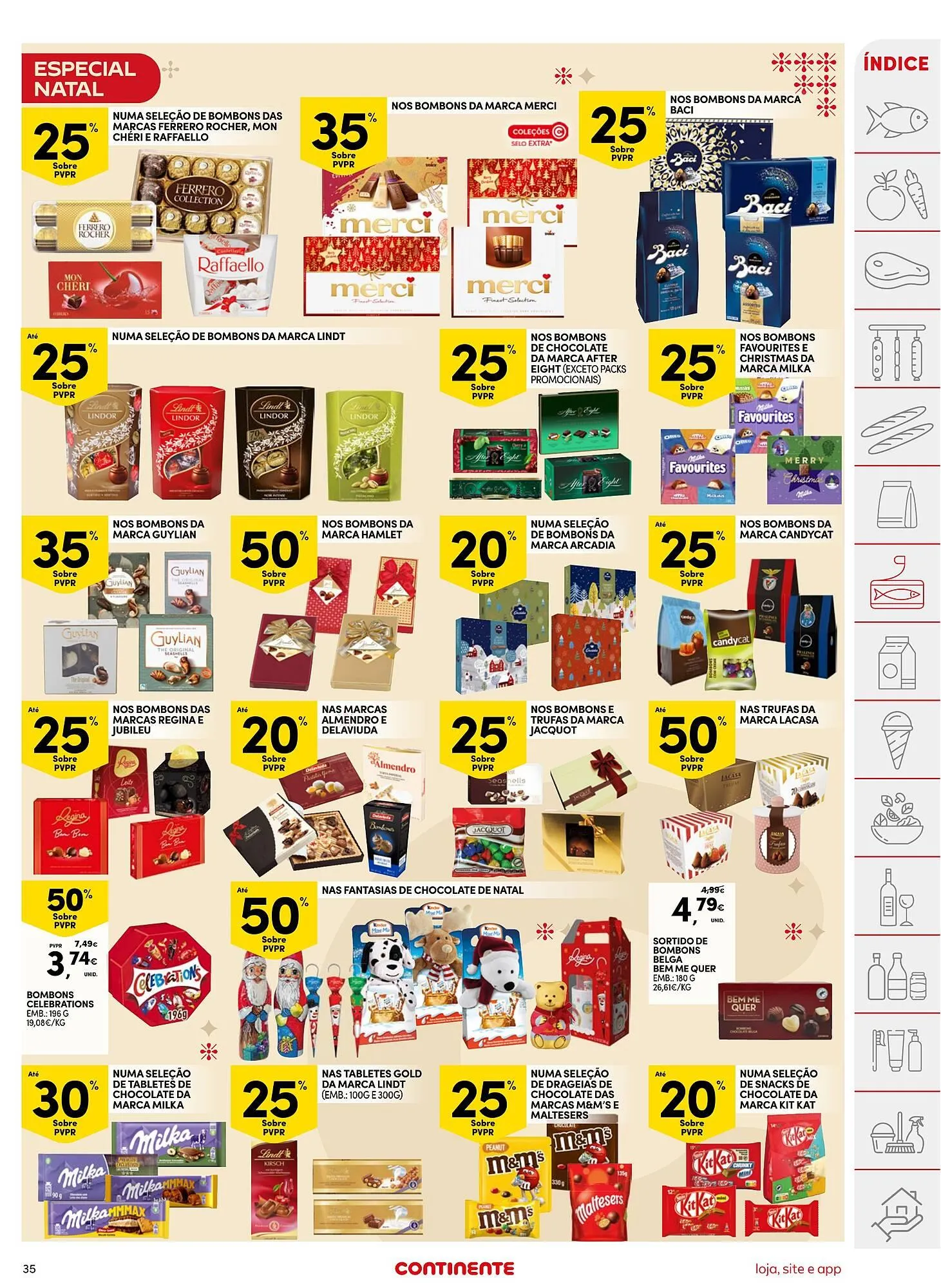 Folheto Folheto Continente de 16 de dezembro até 25 de dezembro 2025 - Pagina 35