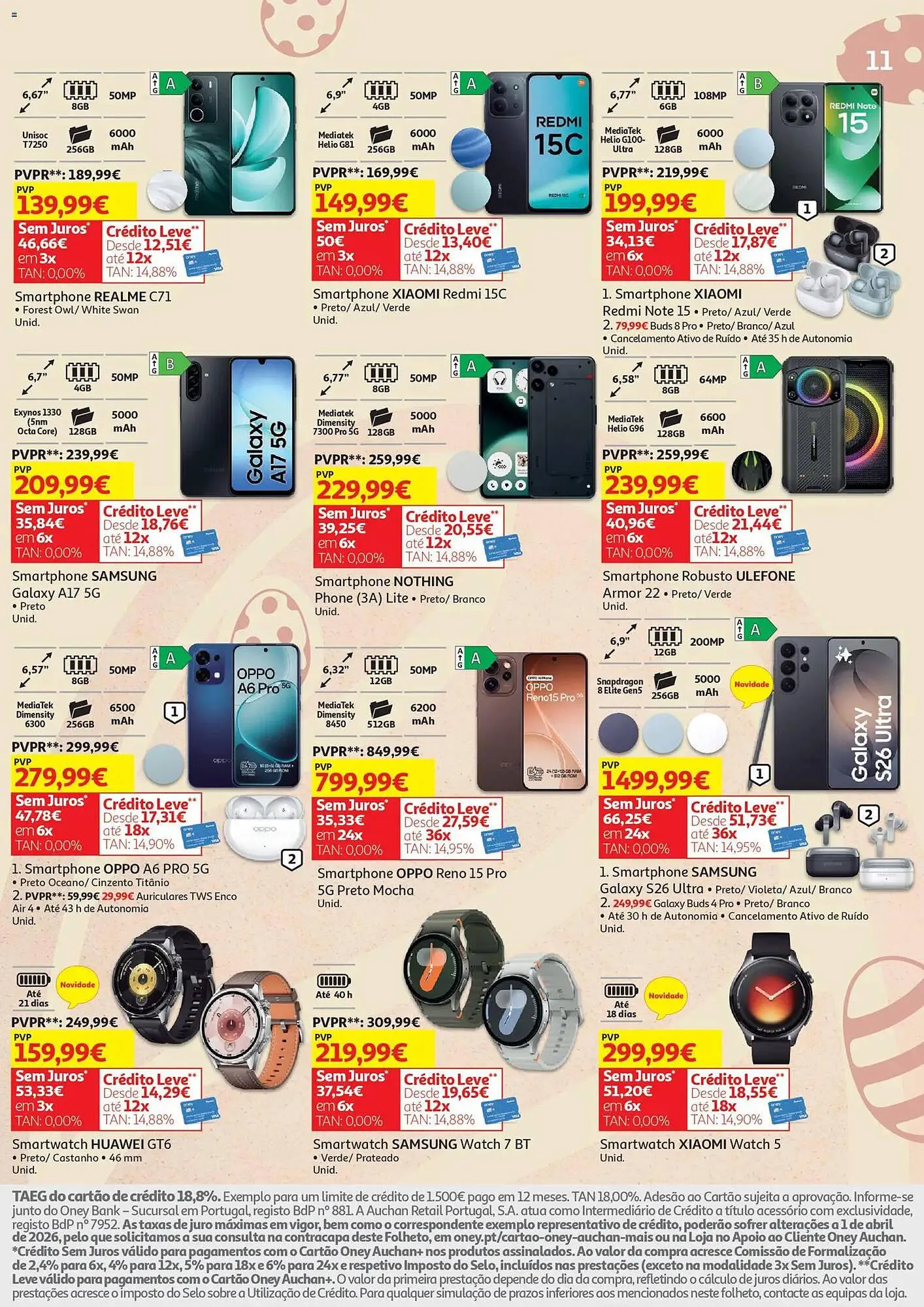 Folheto Folheto Auchan de 13 de março até 6 de abril 2026 - Pagina 11