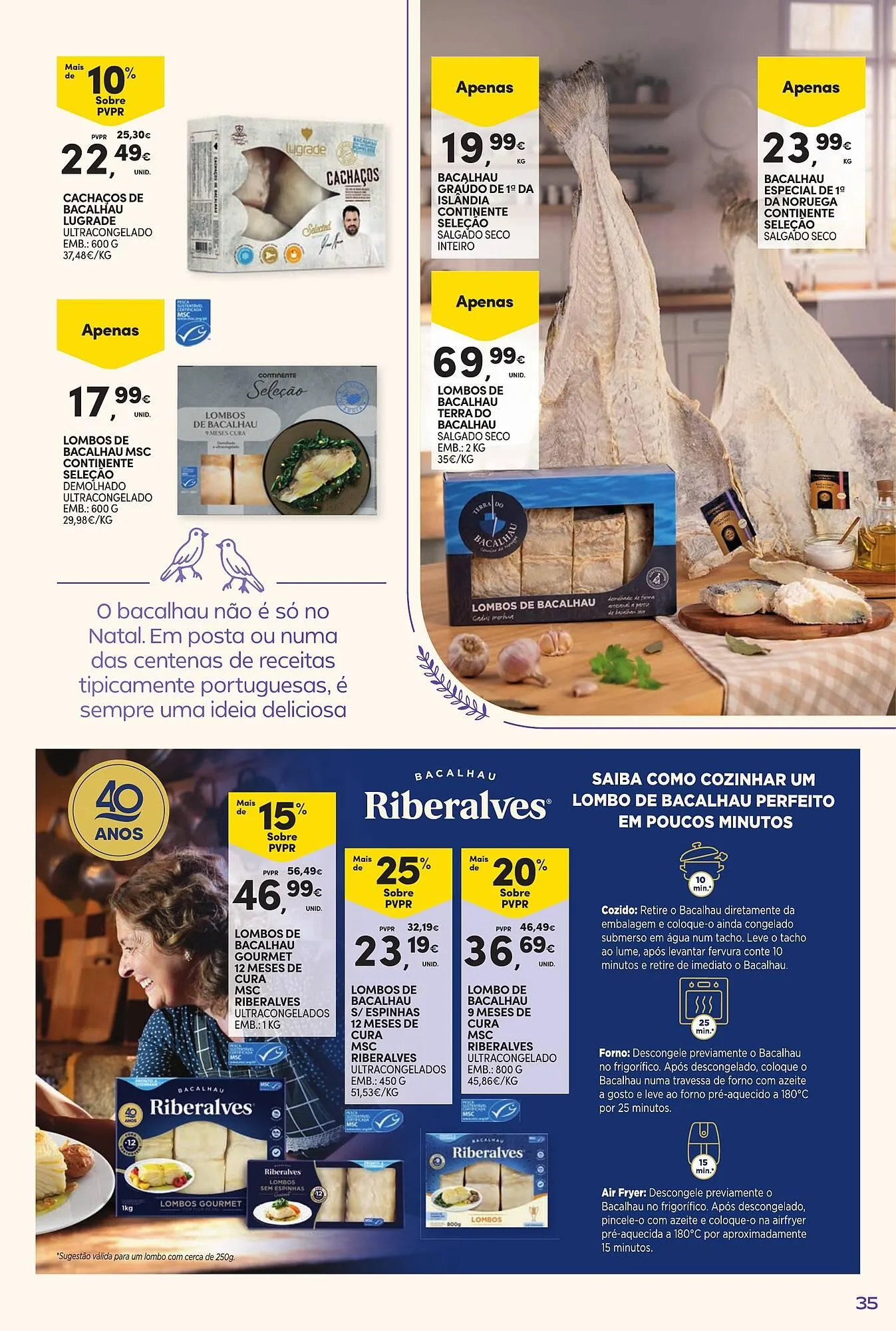 Folheto Folheto Continente de 17 de março até 5 de abril 2026 - Pagina 35