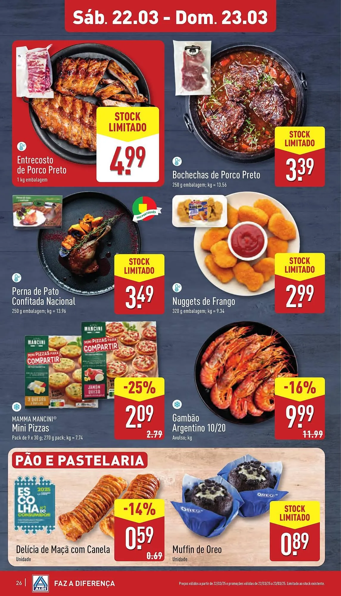Folheto Folheto ALDI de 19 de março até 25 de março 2025 - Pagina 26