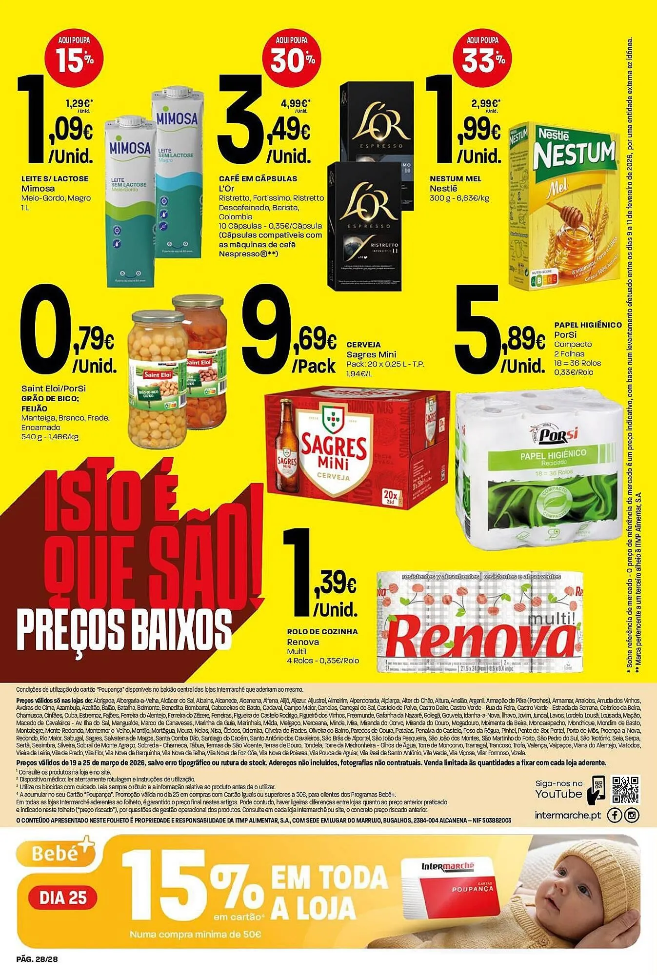 Folheto Folheto Intermarché de 19 de março até 25 de março 2026 - Pagina 28