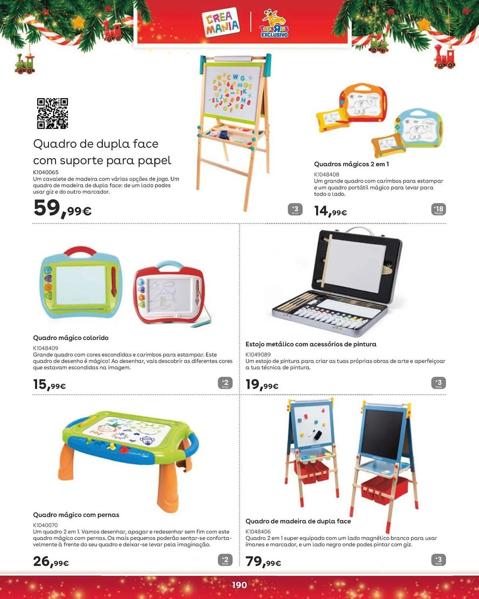 Folheto Catálogo Toys R Us de 5 de novembro até 5 de janeiro 2026 - Pagina 190