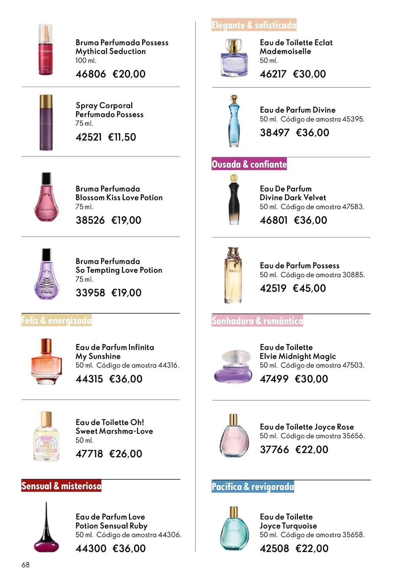 Folheto Catálogo Oriflame de 25 de março até 14 de abril 2026 - Pagina 68