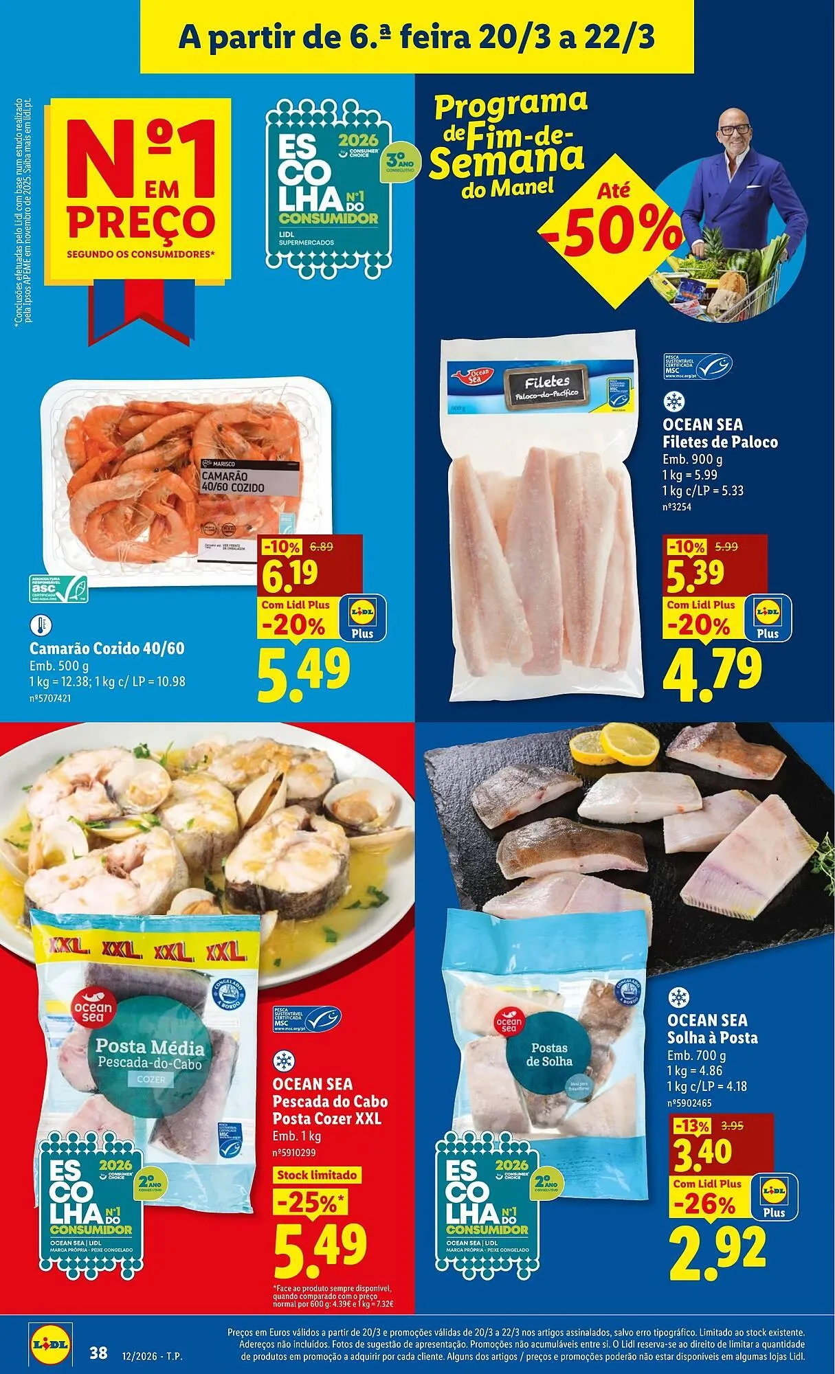 Folheto Folheto Lidl de 16 de março até 22 de março 2026 - Pagina 38