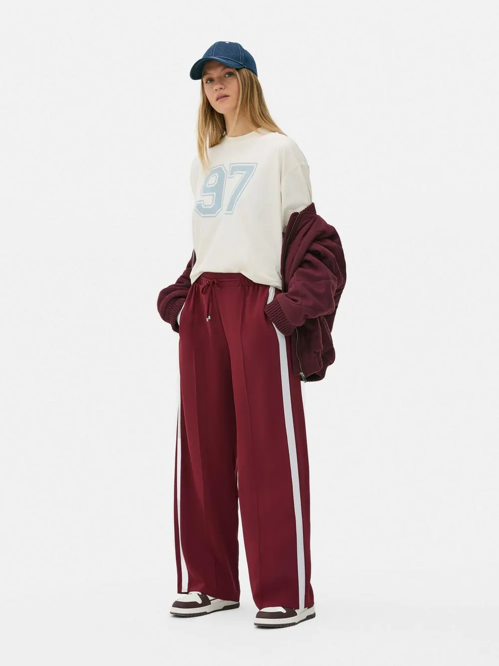 Side Stripe Jogger Trousers