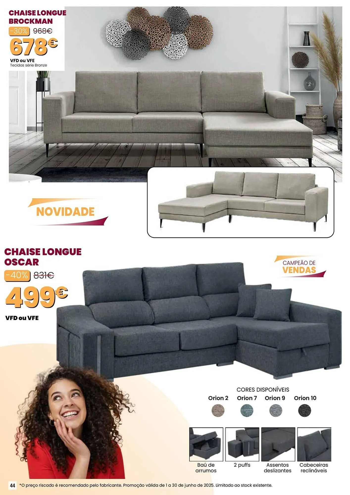 Folheto Folheto Hiper Centro do Móvel de 3 de junho até 30 de junho 2025 - Pagina 44