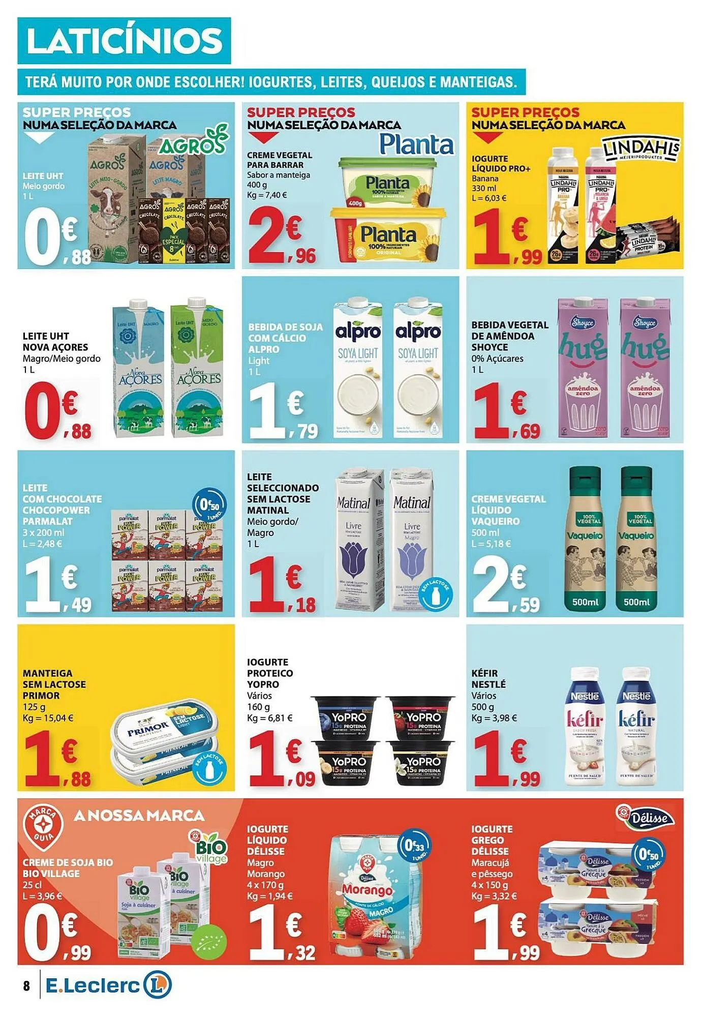 Folheto Folheto E.Leclerc de 16 de abril até 22 de abril 2026 - Pagina 8