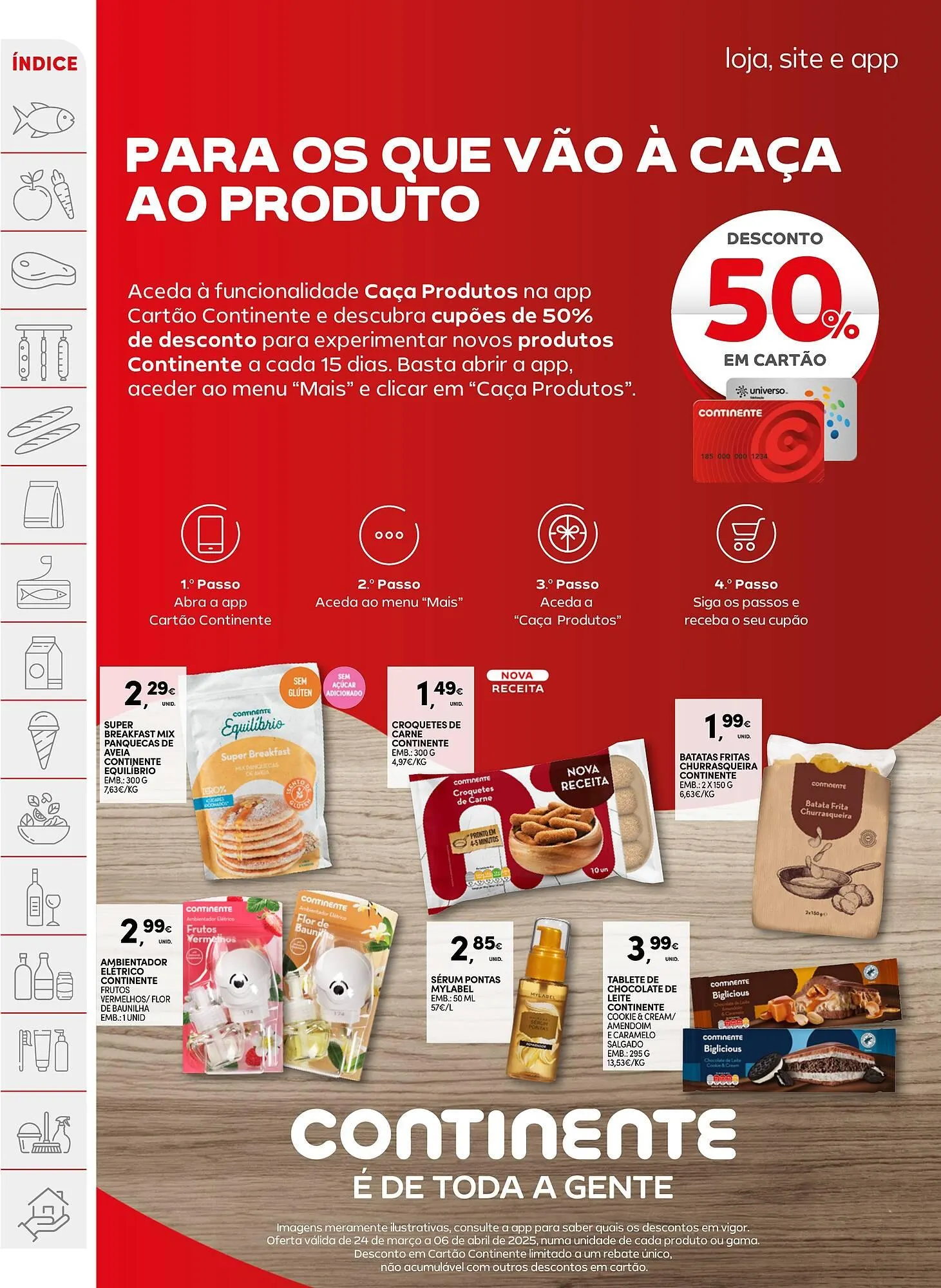 Folheto Folheto Continente de 25 de março até 31 de março 2025 - Pagina 2