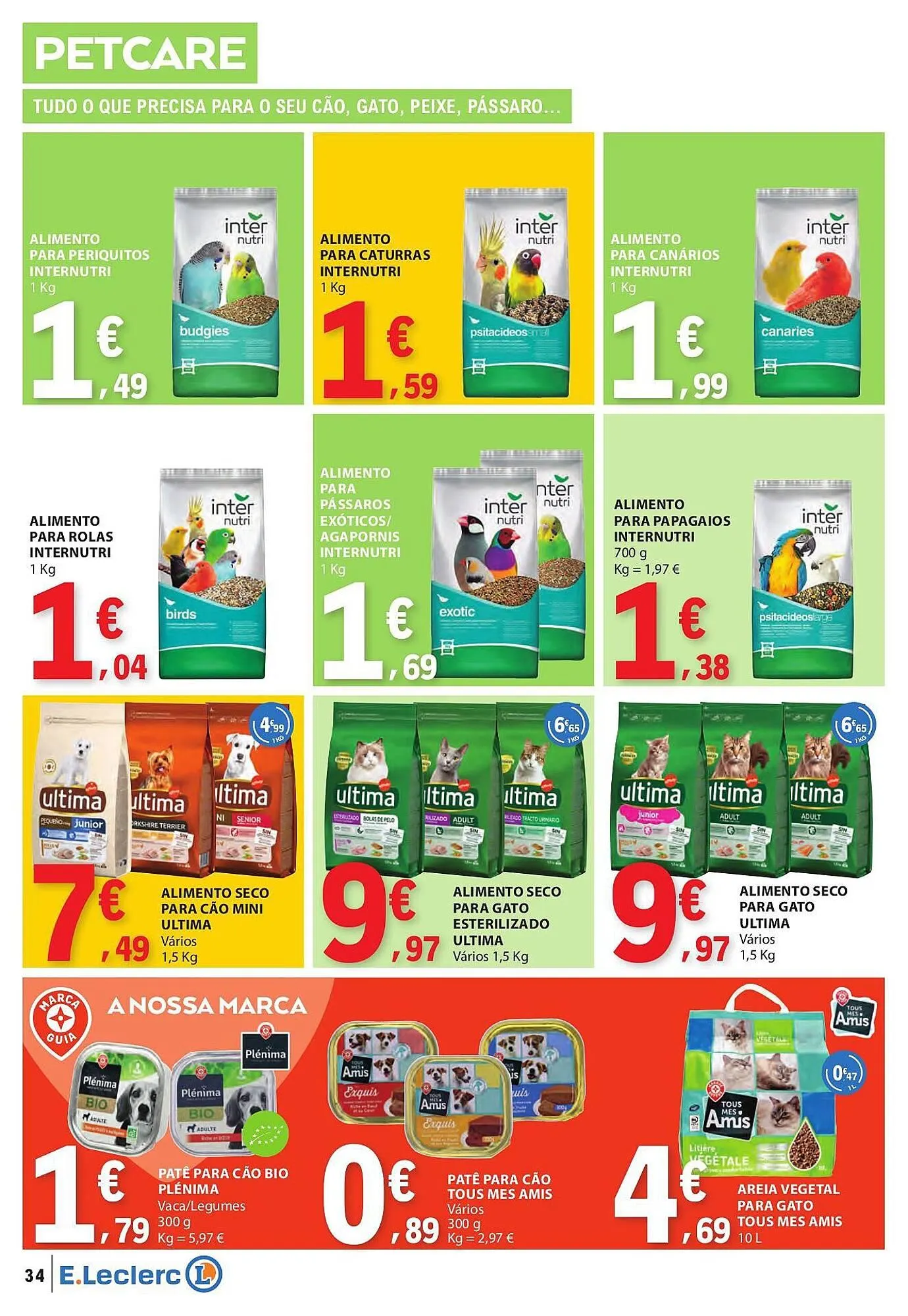 Folheto Folheto E.Leclerc de 12 de fevereiro até 18 de fevereiro 2026 - Pagina 34
