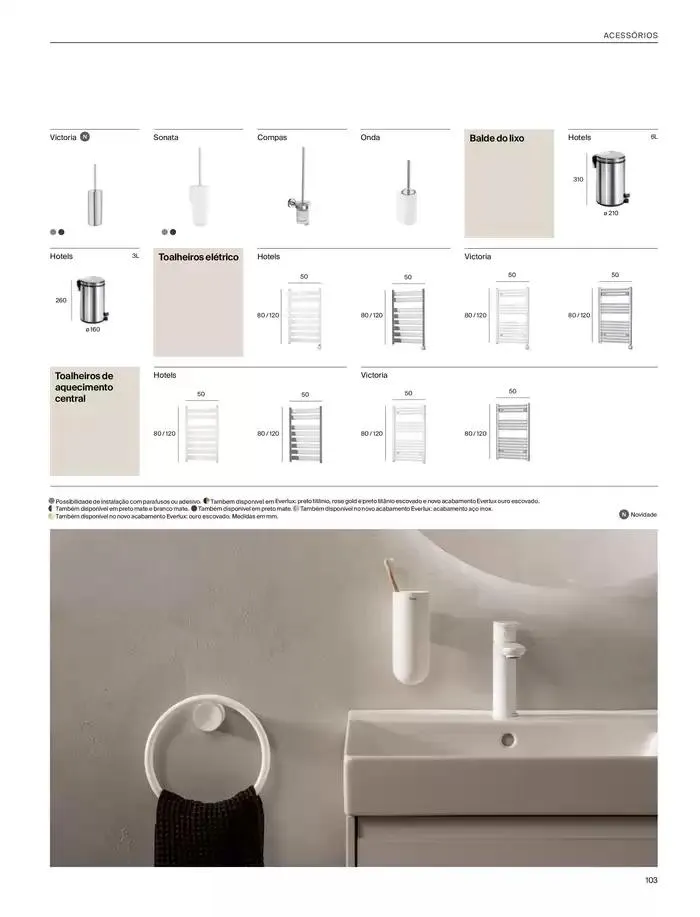 Folheto SOLUÇÕES DE BANHO  de 6 de janeiro até 31 de dezembro 2025 - Pagina 105