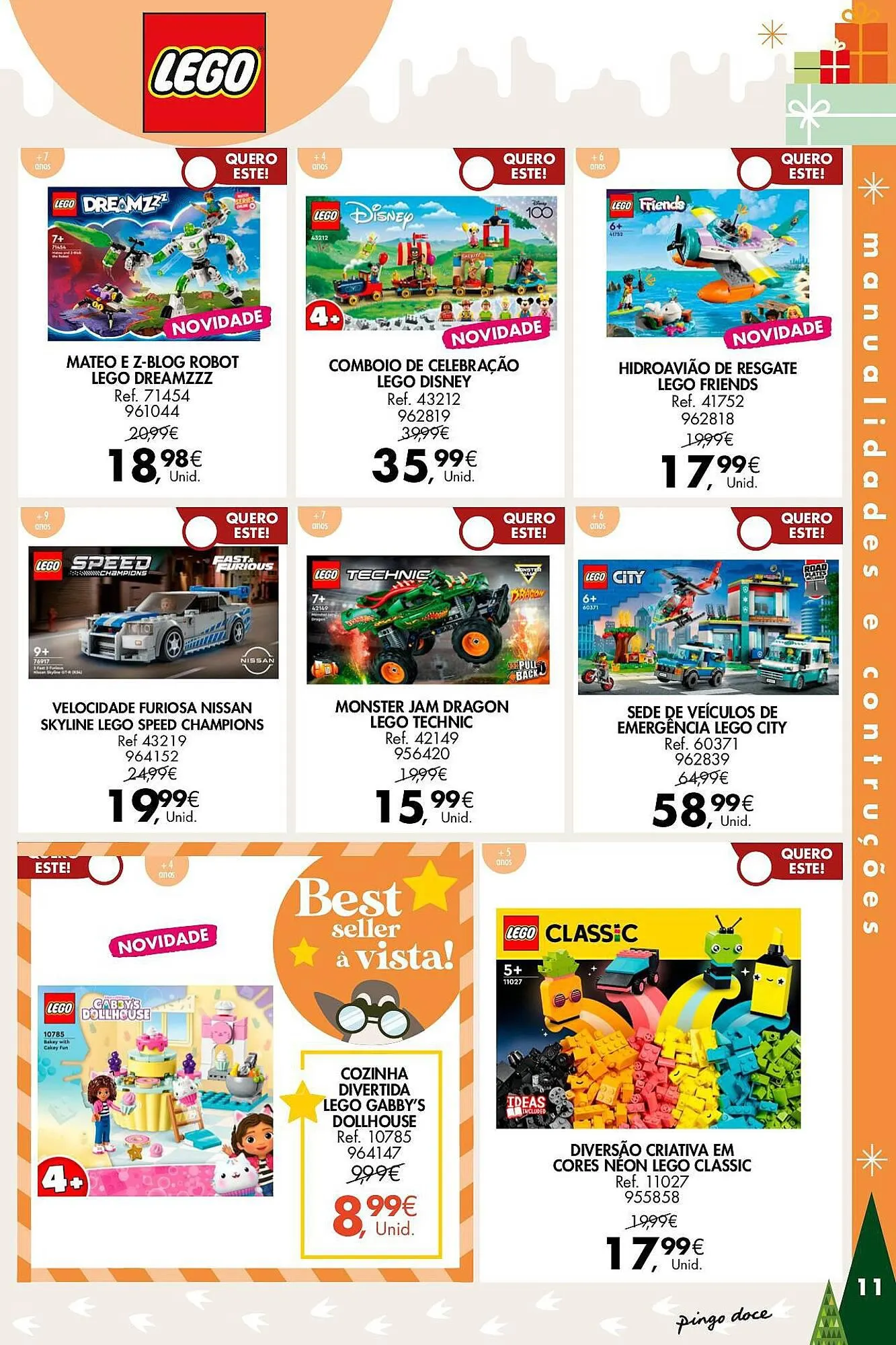 Folheto Folheto Pingo Doce de 14 de novembro até 24 de dezembro 2023 - Pagina 11