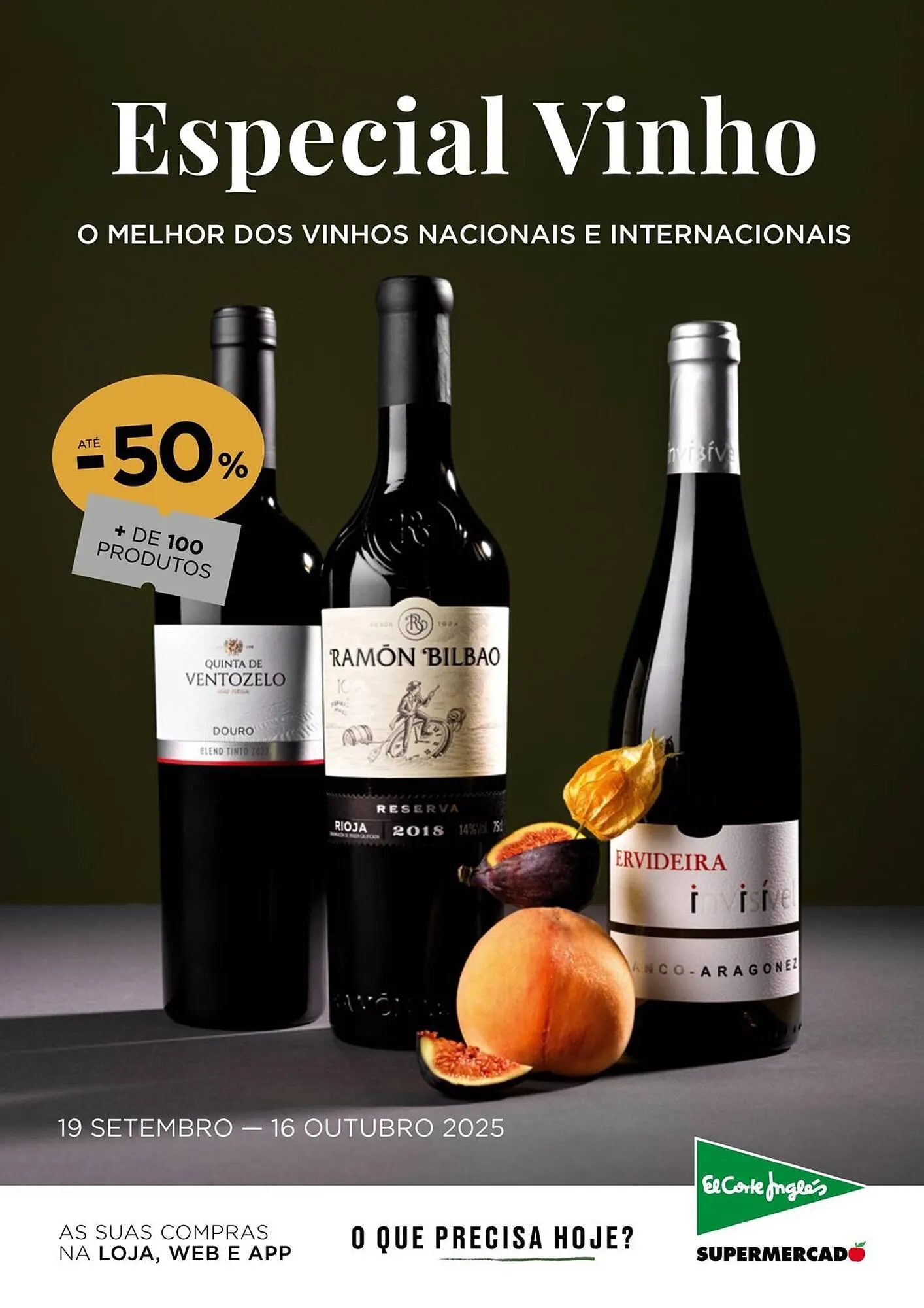 Folheto Folheto El Corte Inglés de 19 de setembro até 16 de outubro 2025 - Pagina 1