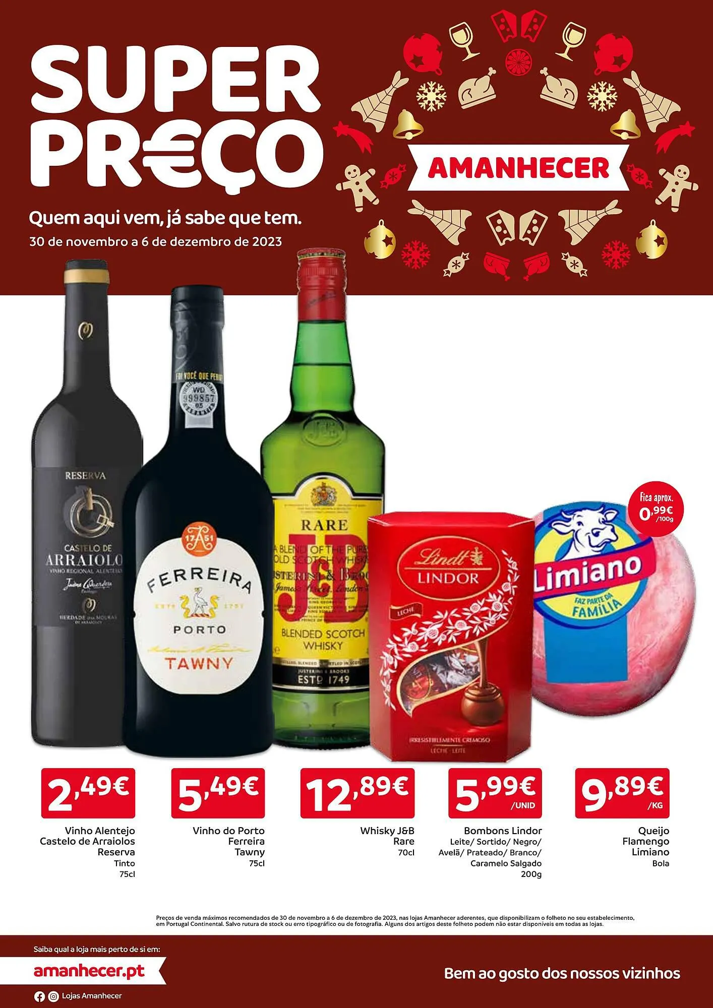 Folheto Folheto Amanhecer de 30 de novembro até 6 de dezembro 2023 - Pagina 1