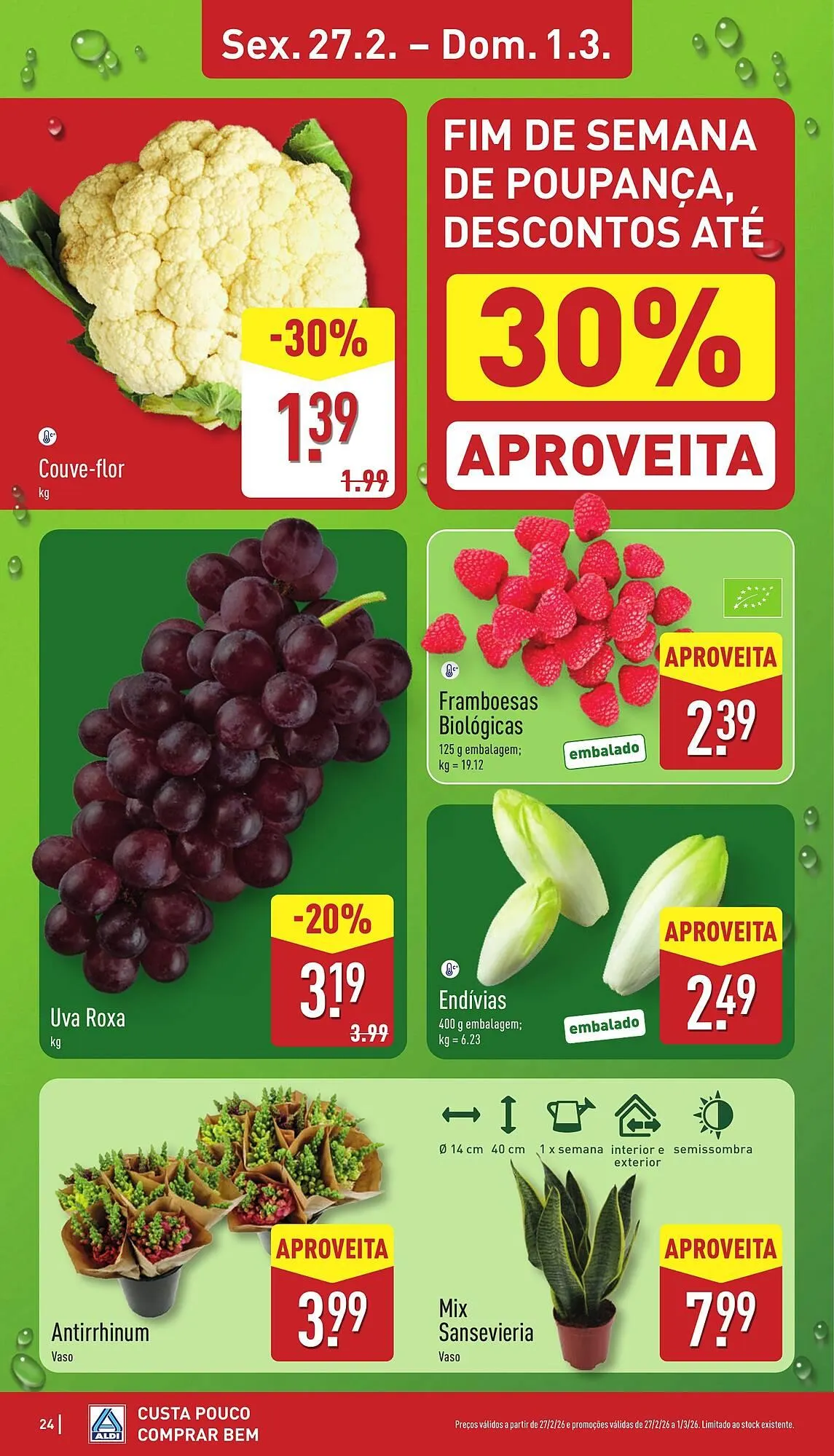 Folheto Folheto ALDI de 23 de fevereiro até 1 de março 2026 - Pagina 24
