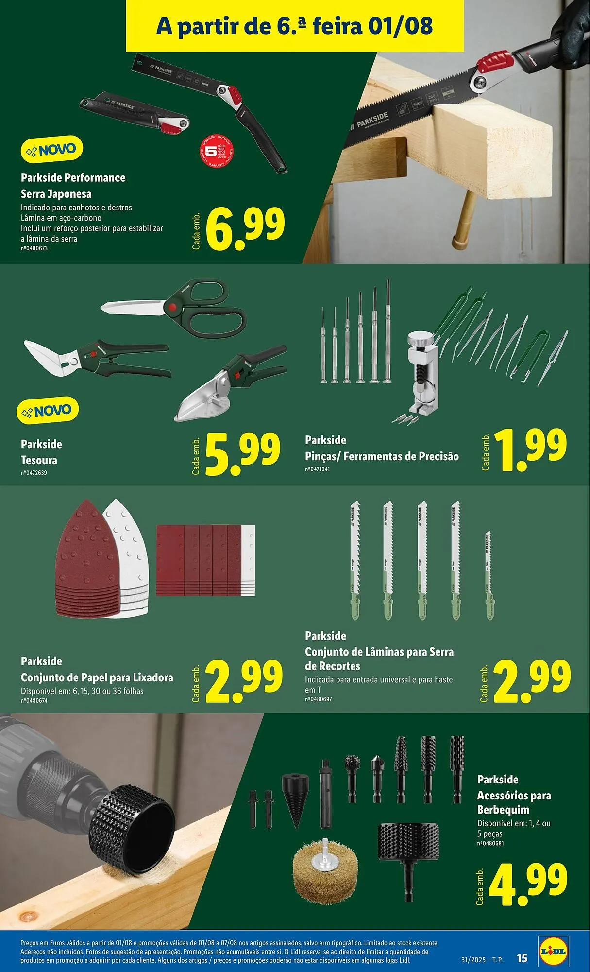 Folheto Folheto Lidl de 28 de julho até 3 de agosto 2025 - Pagina 15