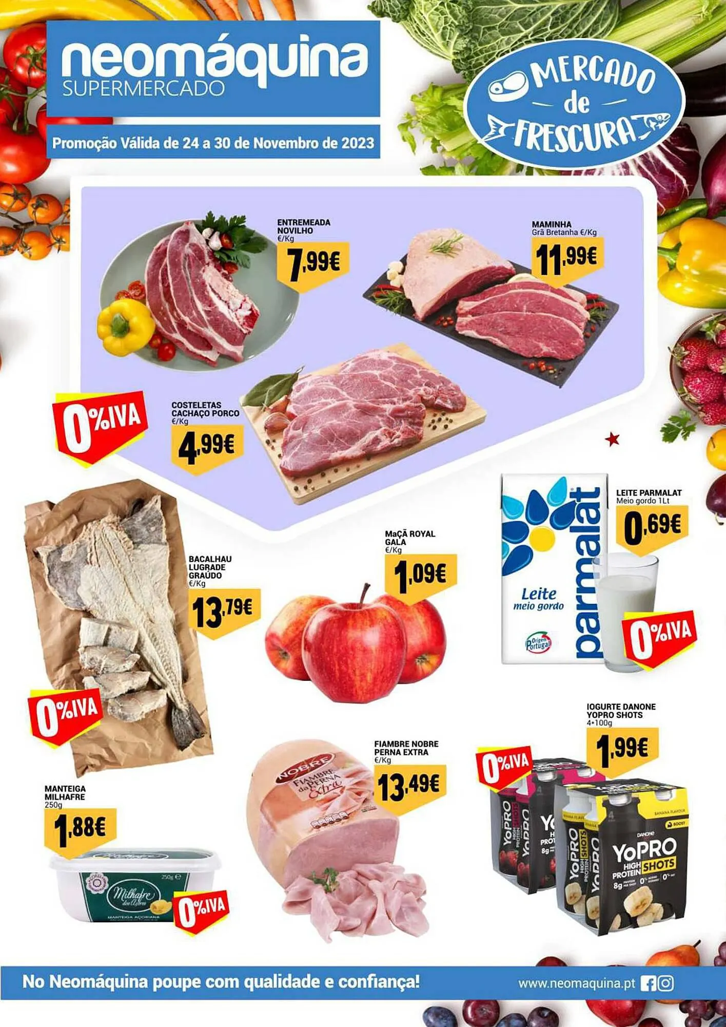 Folheto Folheto Neomáquina de 24 de novembro até 30 de novembro 2023 - Pagina 1