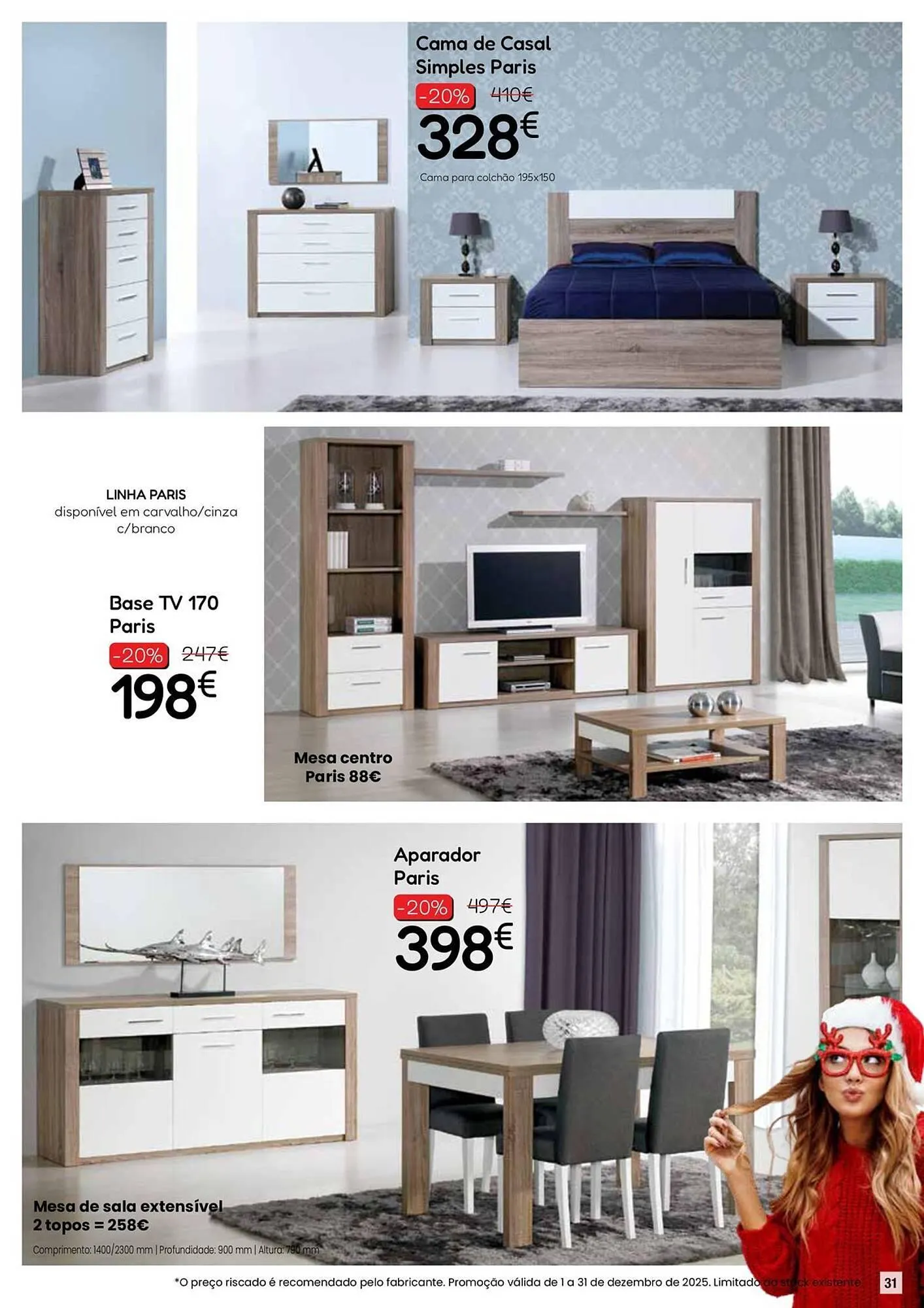 Folheto Folheto Hiper Centro do Móvel de 4 de dezembro até 31 de dezembro 2025 - Pagina 31