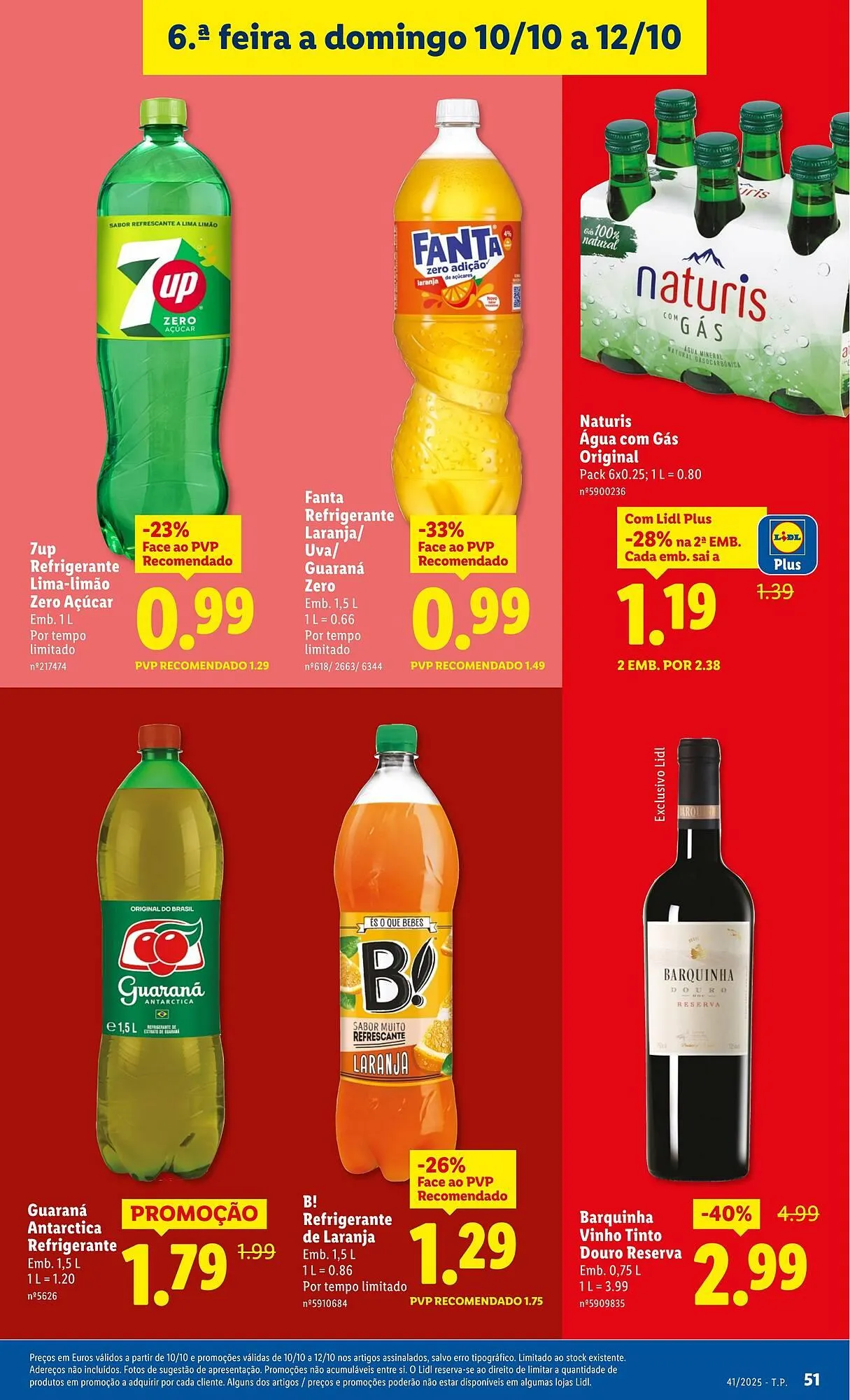 Folheto Folheto Lidl de 6 de outubro até 12 de outubro 2025 - Pagina 51