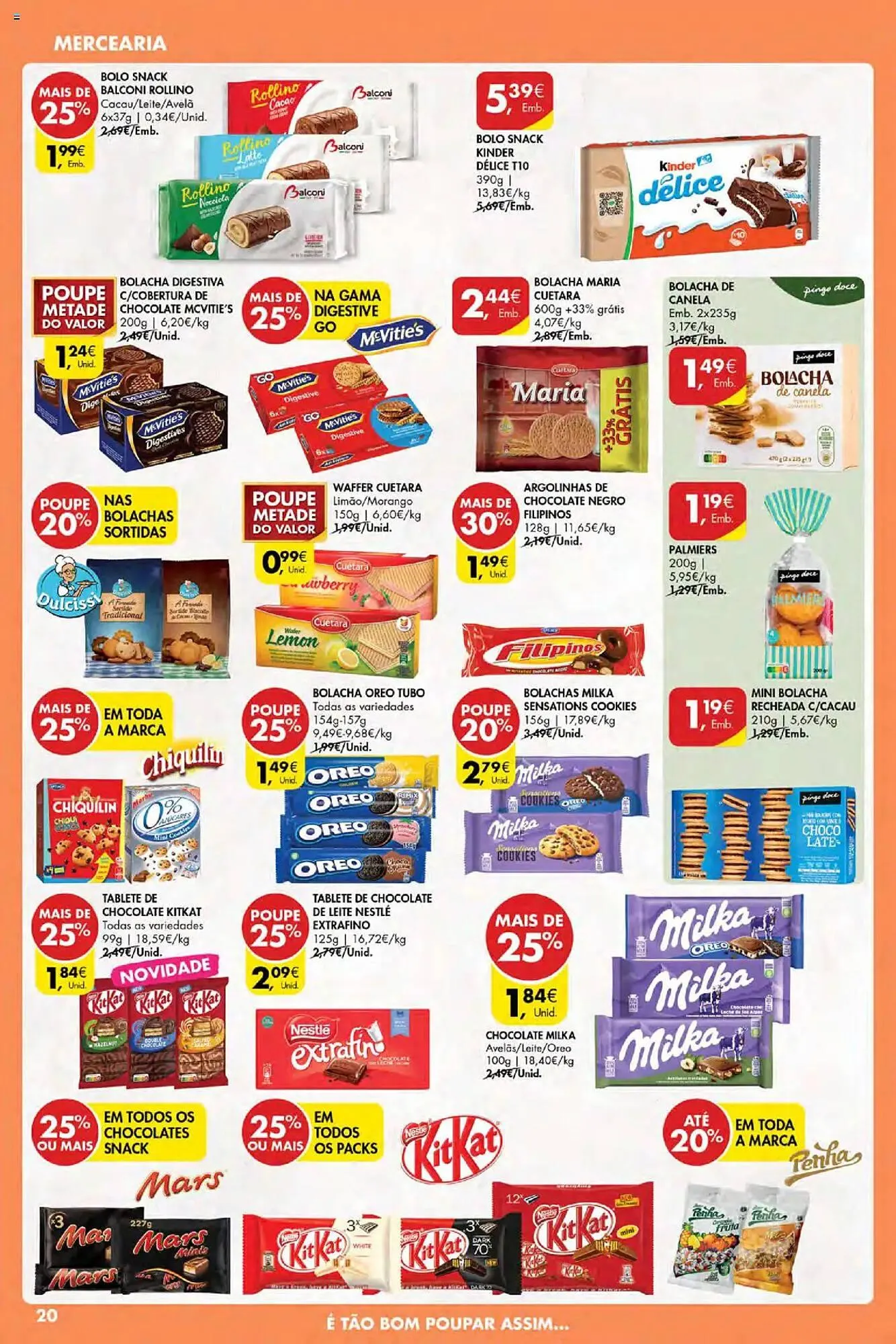 Folheto Folheto Pingo Doce de 27 de março até 2 de abril 2025 - Pagina 20
