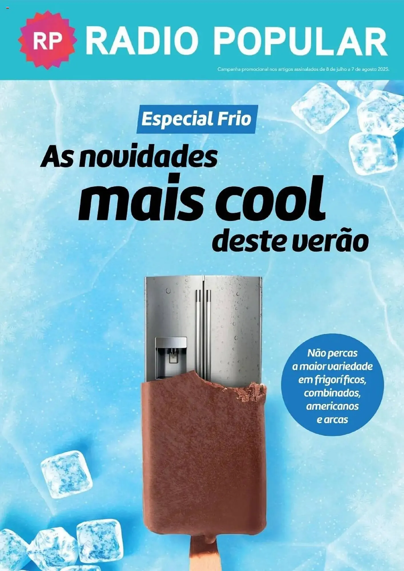 Folheto Folheto Radio Popular de 8 de julho até 8 de agosto 2025 - Pagina 1