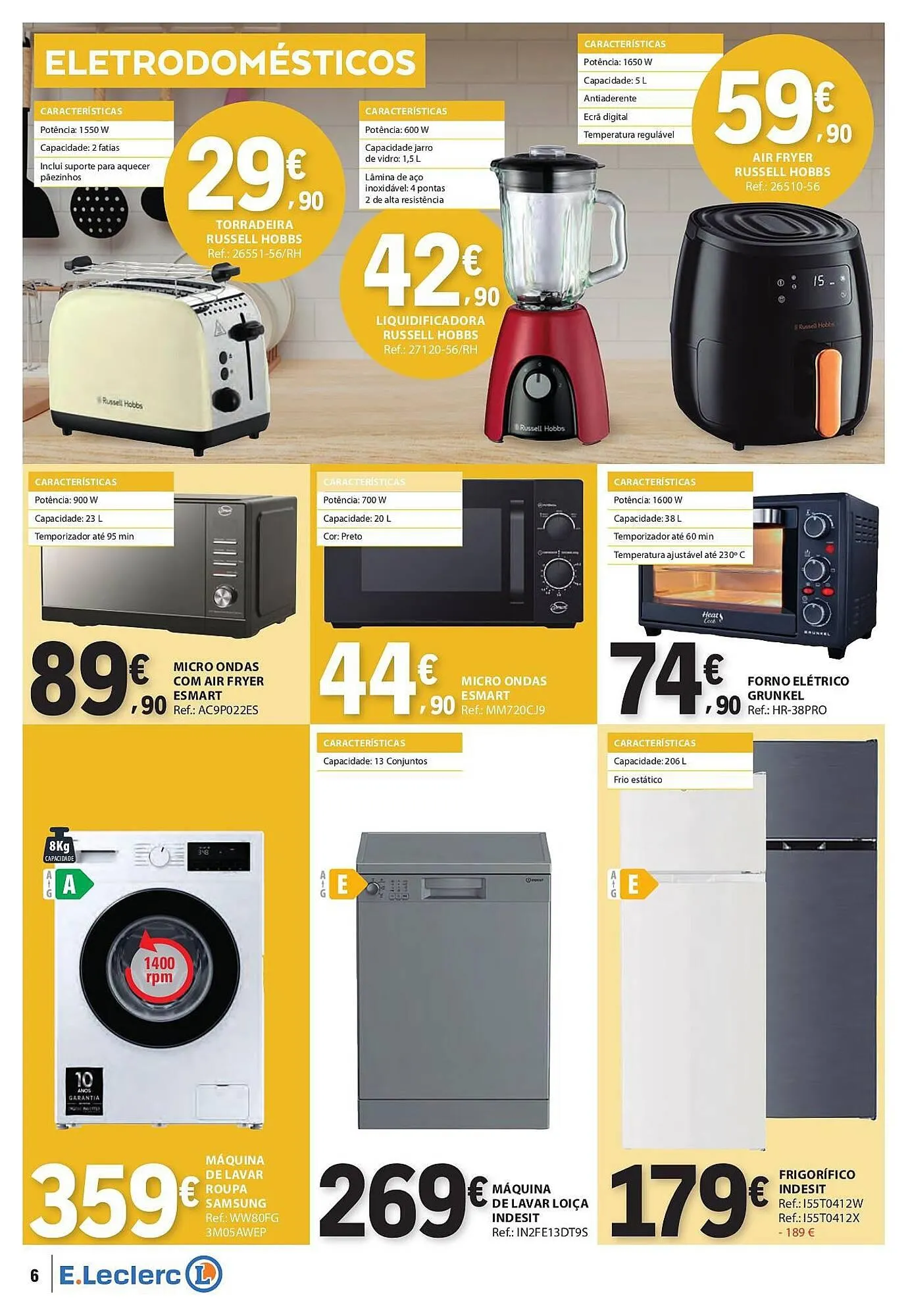 Folheto Folheto E.Leclerc de 9 de abril até 22 de abril 2026 - Pagina 6