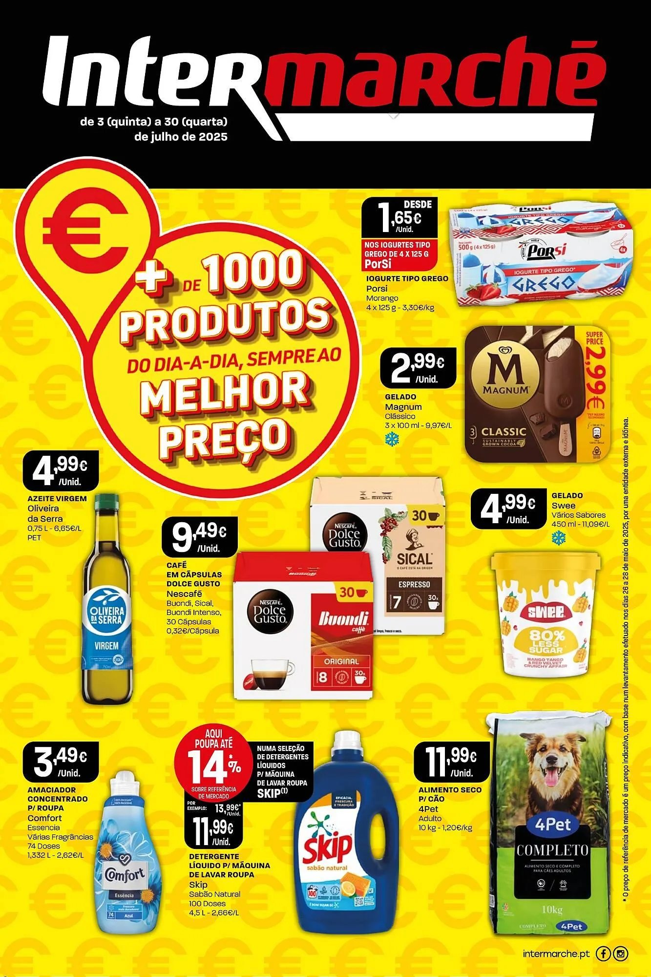 Folheto Folheto Intermarché de 3 de julho até 30 de julho 2025 - Pagina 1