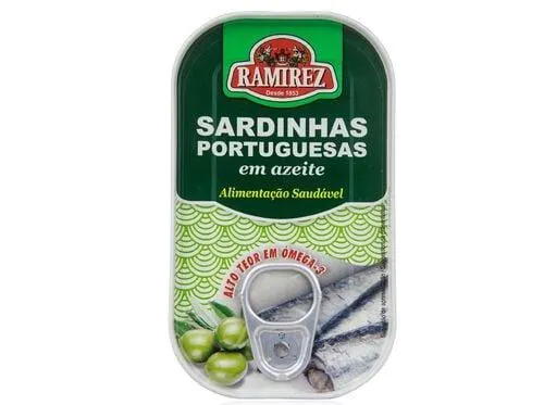 sardinha ramirez em azeite club 125(88)g