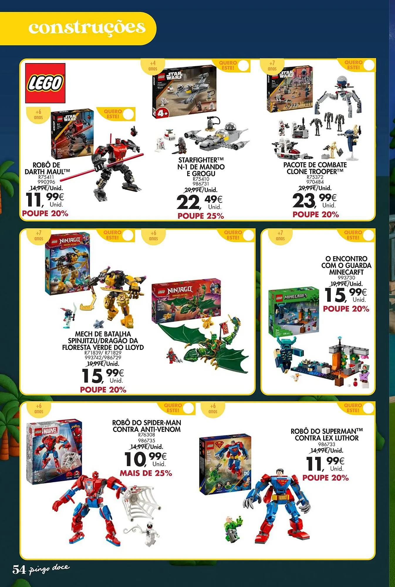 Folheto Folheto Pingo Doce de 18 de novembro até 5 de janeiro 2026 - Pagina 54