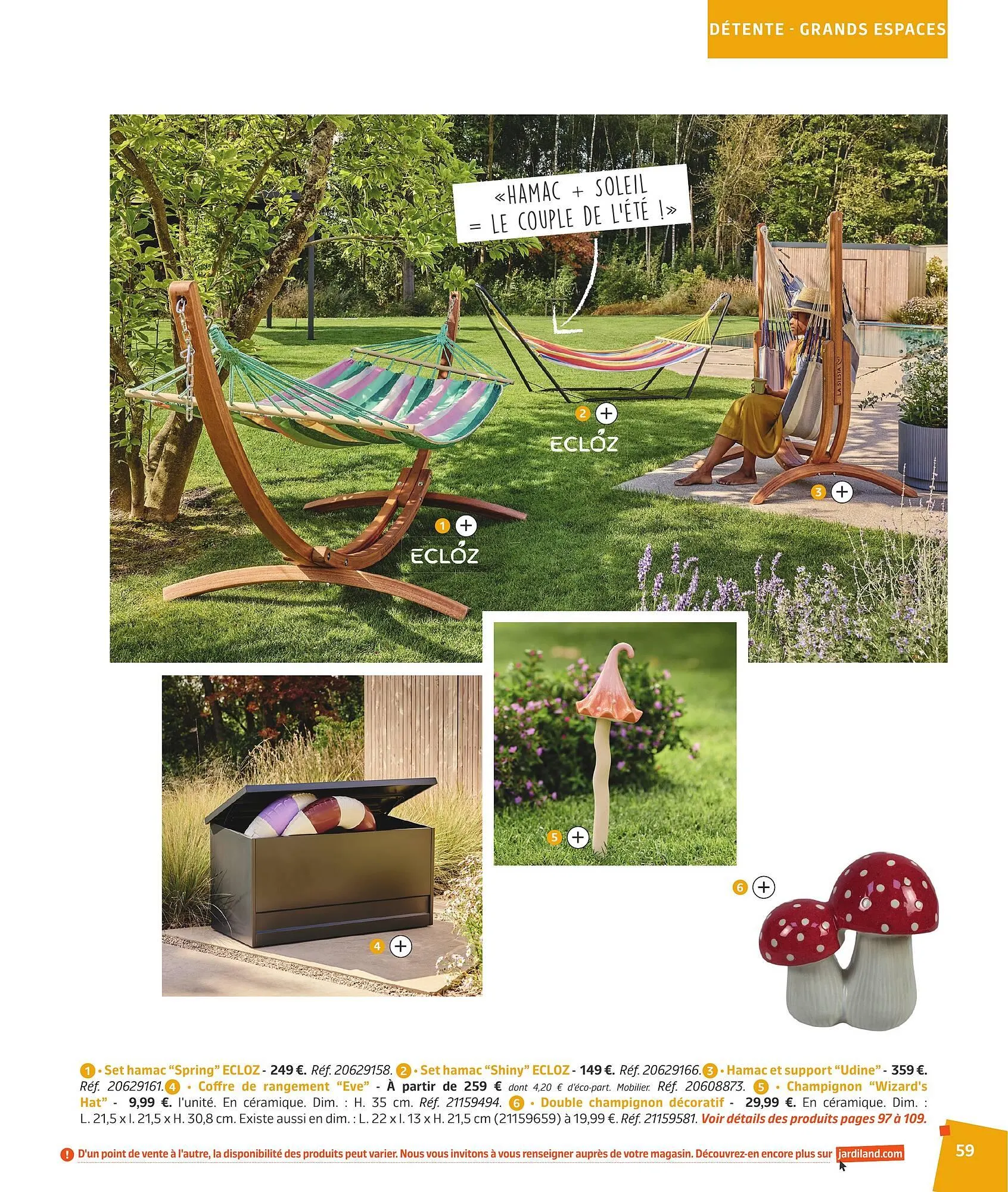 Folheto Catálogo Jardiland de 8 de maio até 31 de julho 2026 - Pagina 59