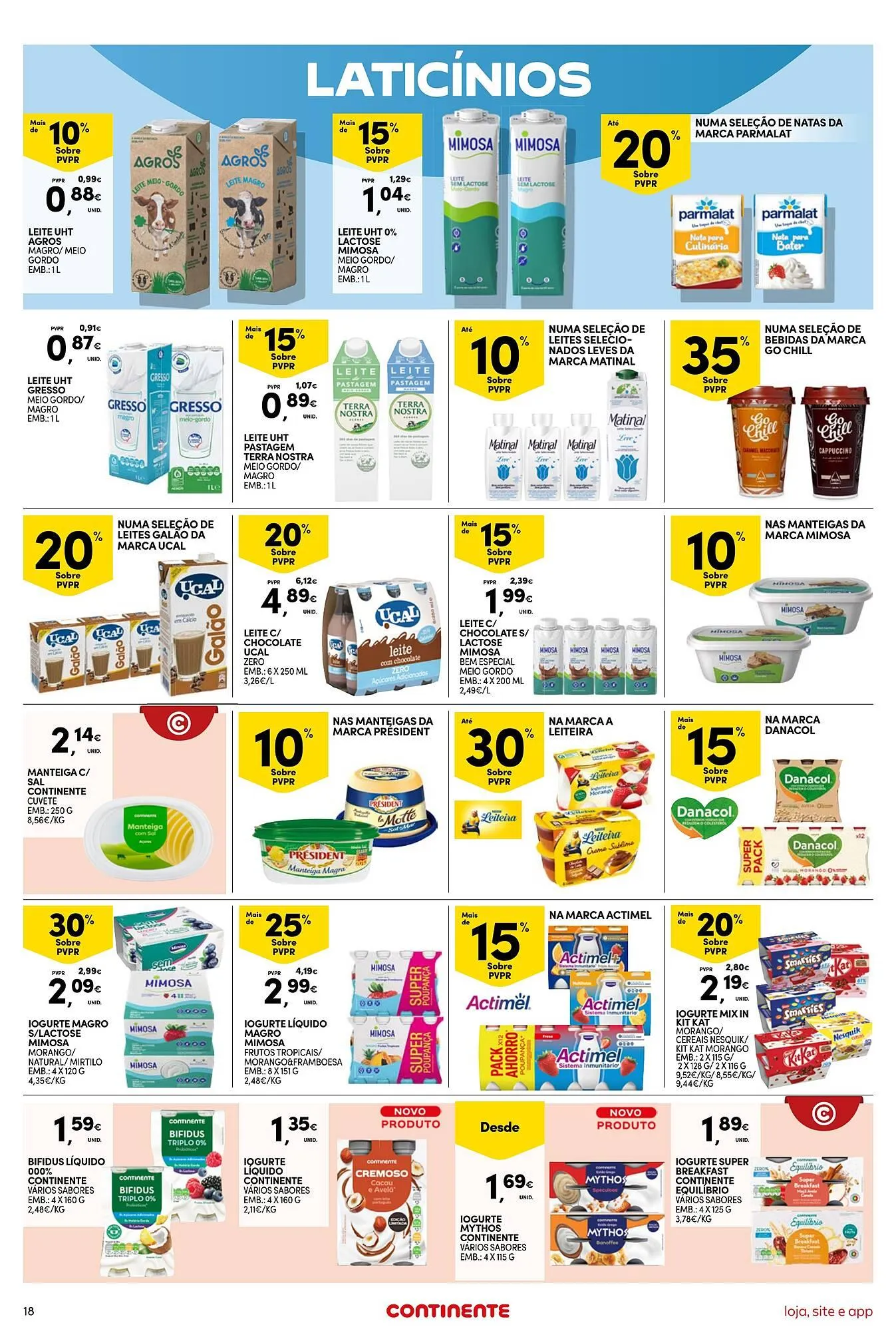 Folheto Folheto Continente Bom dia de 4 de novembro até 10 de novembro 2025 - Pagina 18