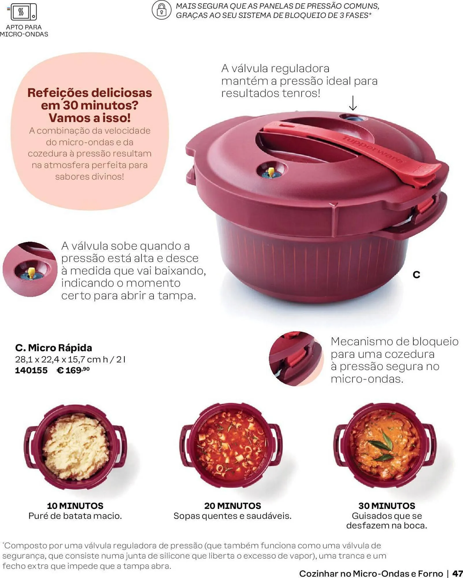 Folheto Folheto Tupperware de 5 de março até 31 de agosto 2024 - Pagina 47