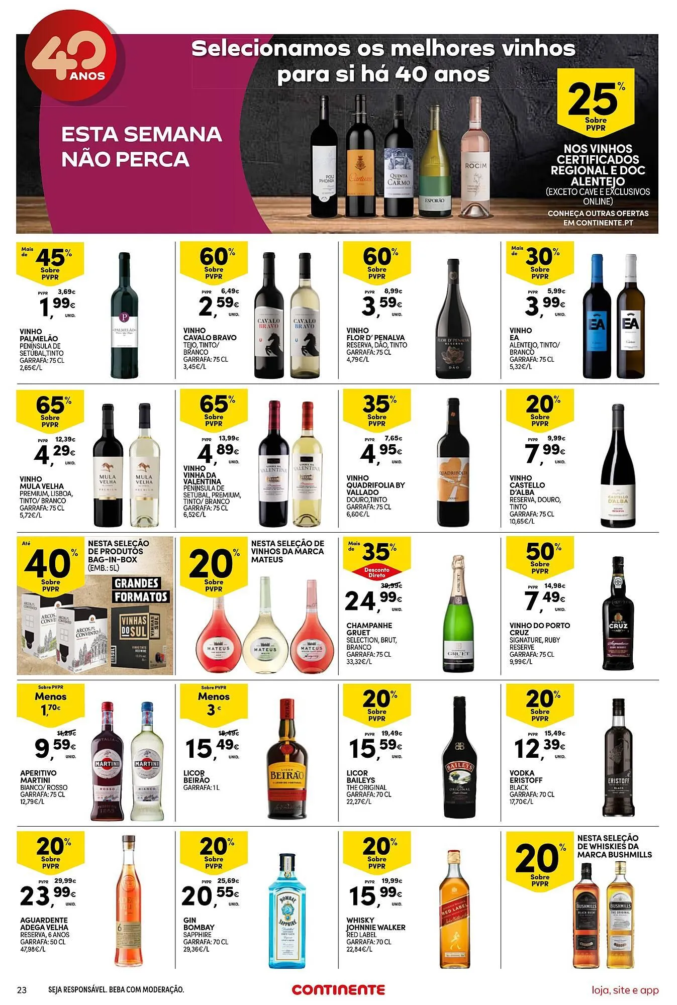 Folheto Folheto Continente Bom dia de 25 de março até 31 de março 2025 - Pagina 23