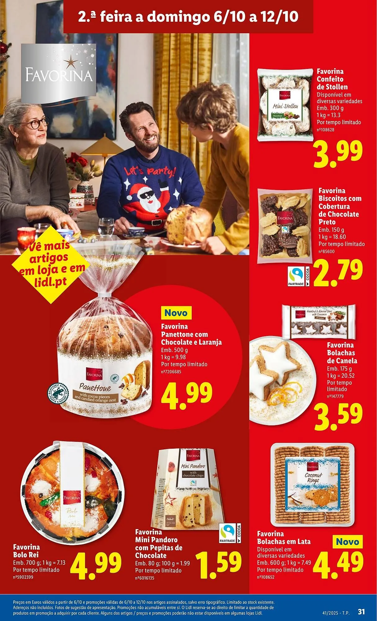 Folheto Folheto Lidl de 6 de outubro até 12 de outubro 2025 - Pagina 31