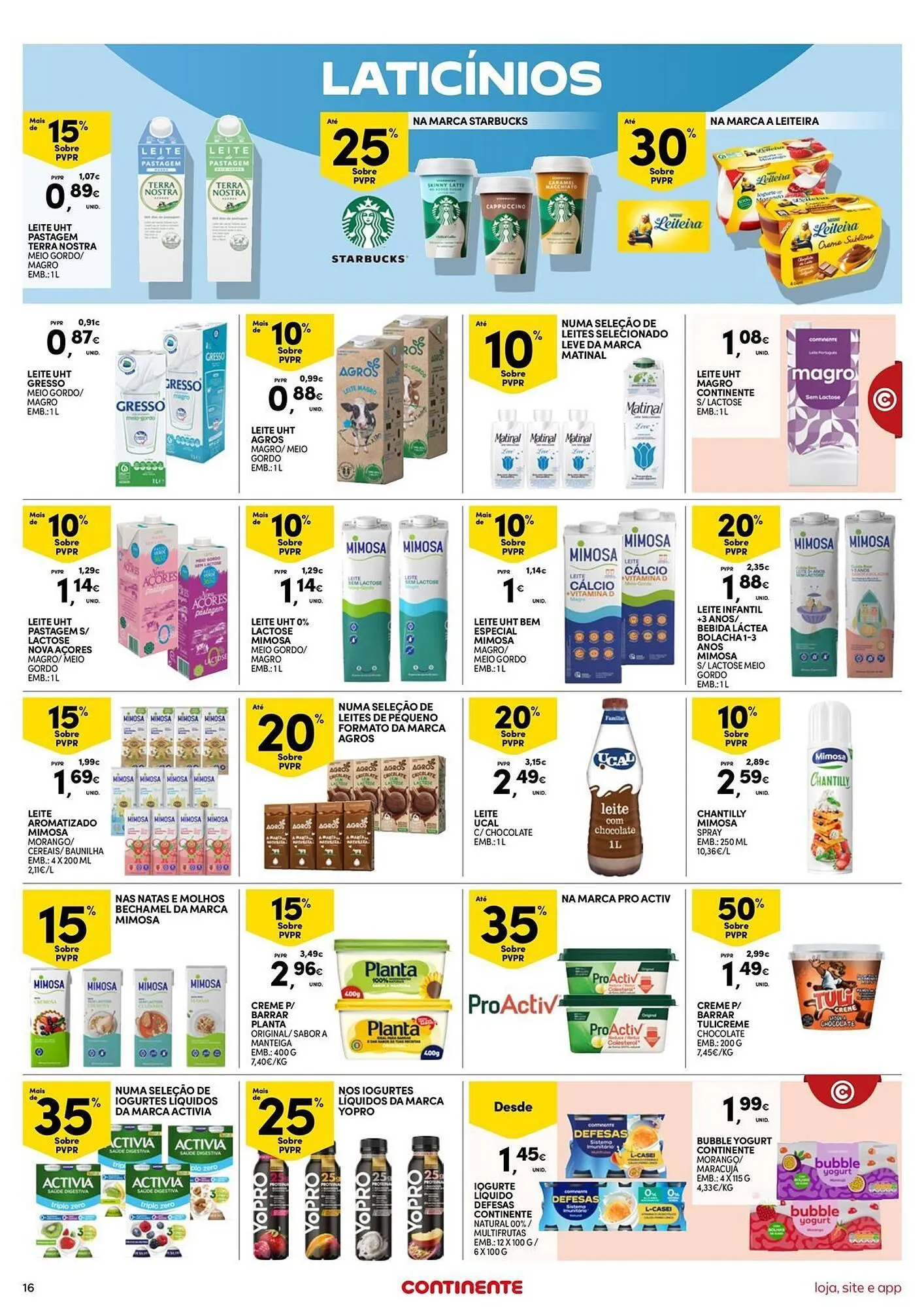 Folheto Folheto Continente Bom dia de 8 de abril até 13 de abril 2026 - Pagina 16