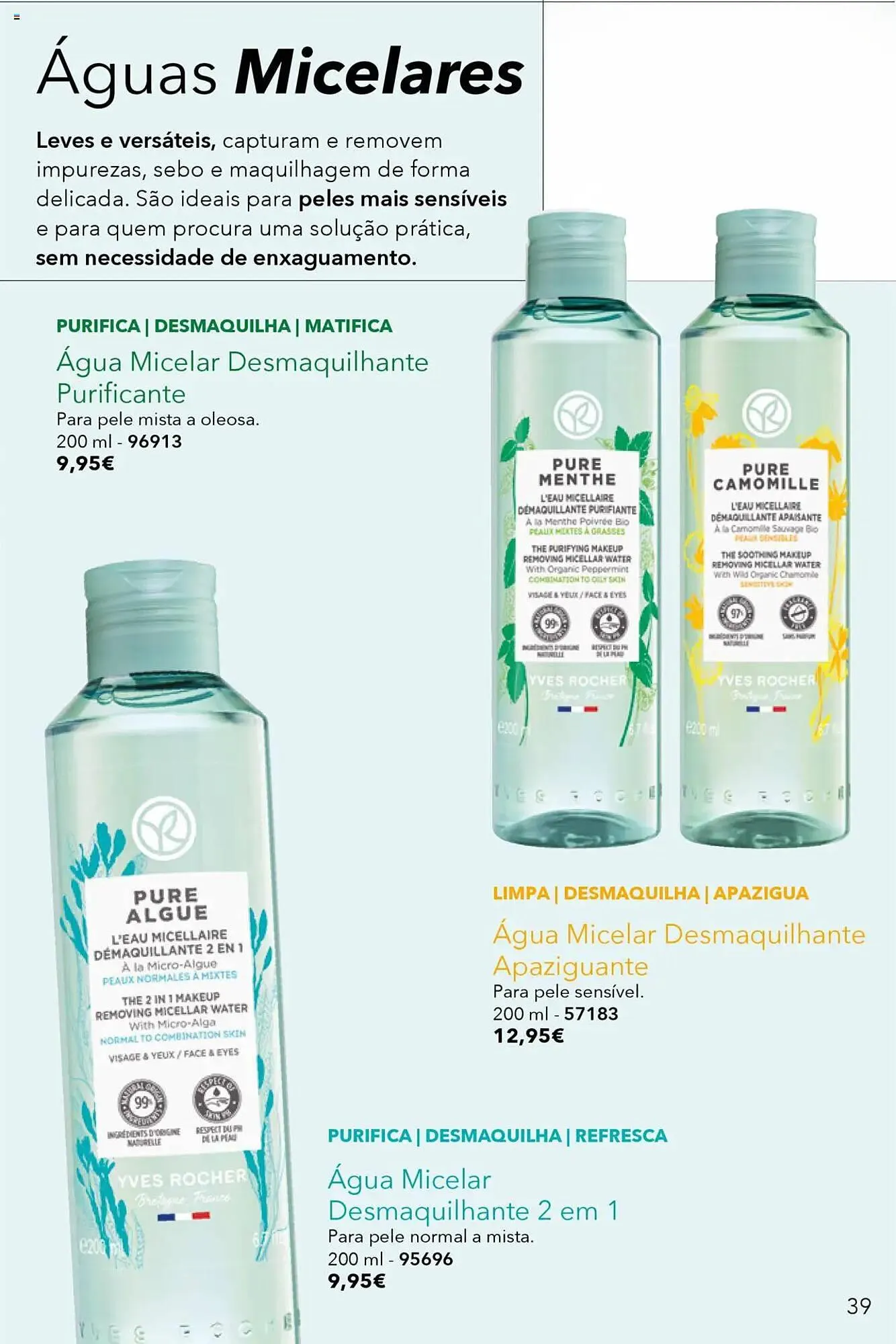 Folheto Folheto Yves Rocher de 14 de maio até 29 de maio 2025 - Pagina 39