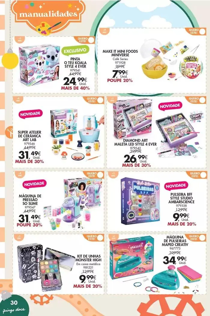 Folheto Descubra ofertas atrativas de 20 de novembro até 6 de janeiro 2025 - Pagina 22