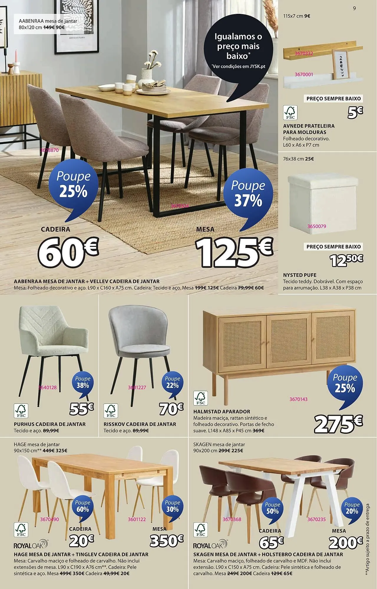 Folheto Folheto JYSK de 1 de maio até 11 de junho 2025 - Pagina 9