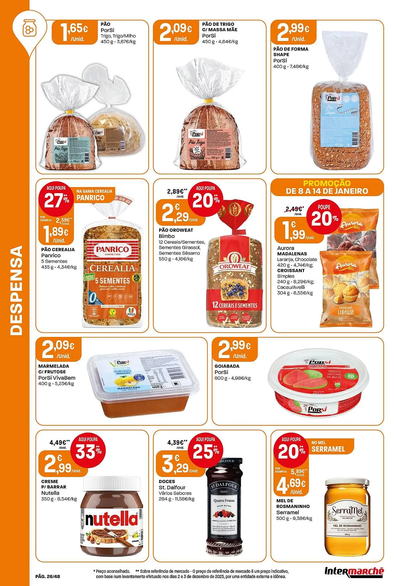 Folheto Folheto Intermarché de 8 de janeiro até 14 de janeiro 2026 - Pagina 26